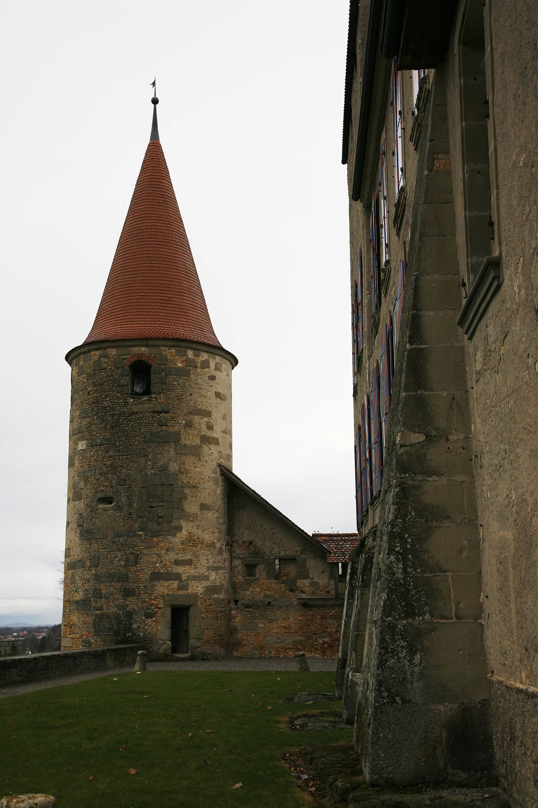 Photo showing: Avenches castel