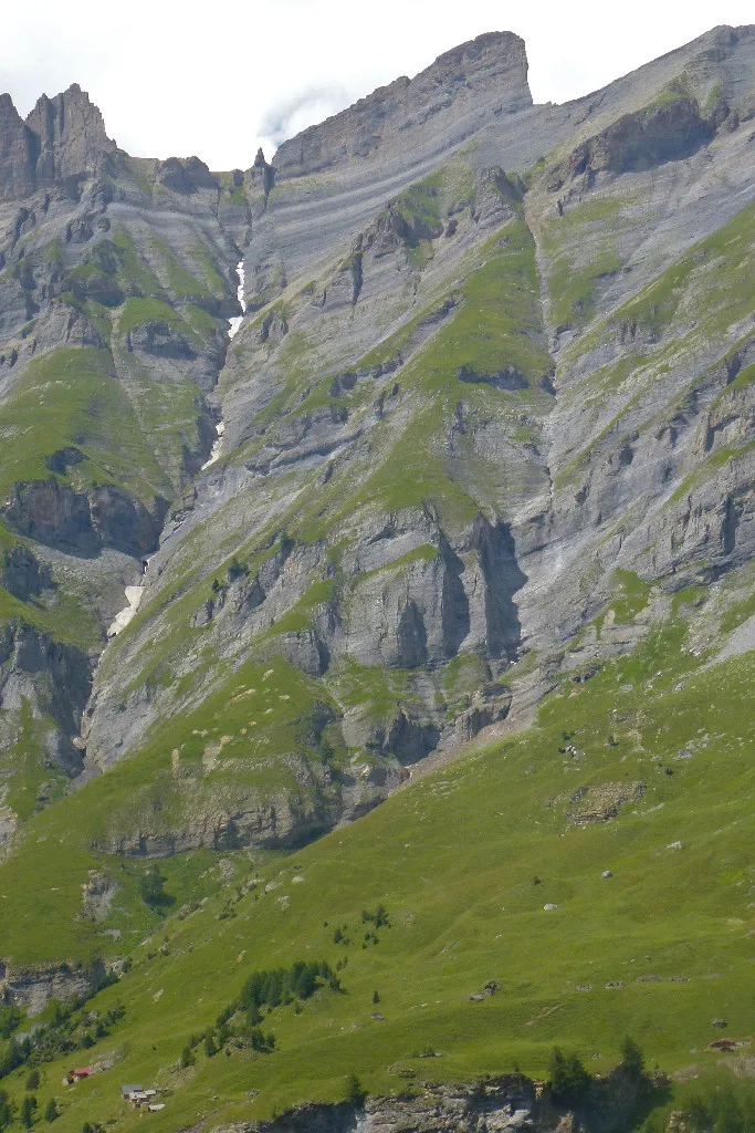 Photo showing: Alter Gemmi-Weg, Leukerbad VS, Suisse: Vue de face de l'ancien tracé.