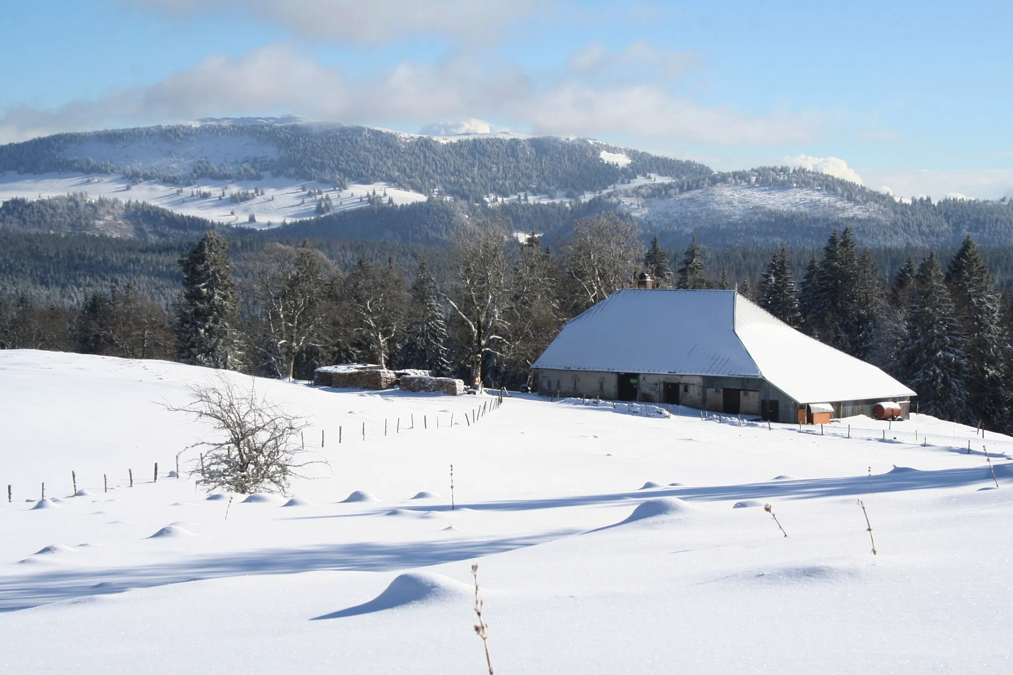 Photo showing: Chalet du Mont de l'Herba et Suchet.