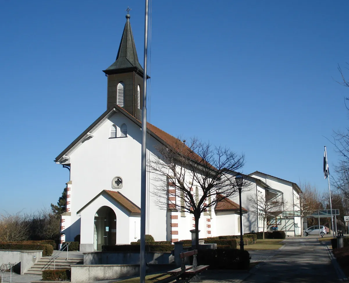 Photo showing: Chapelle de la Sainte Trinité, à Avry