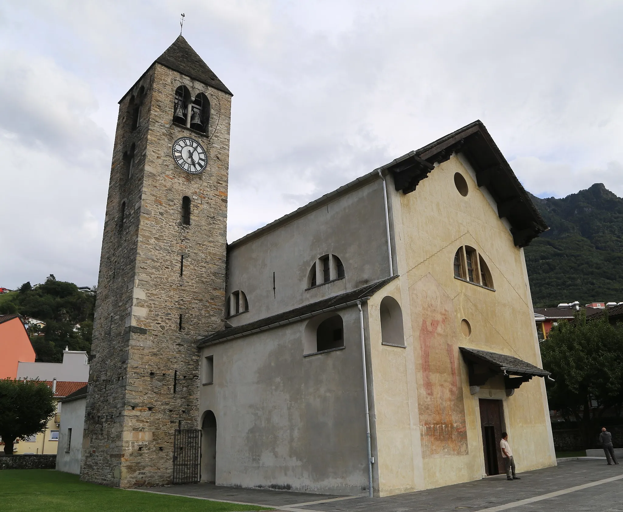 Photo showing: Santa Maria Assunta, Giubiasco, Tessin