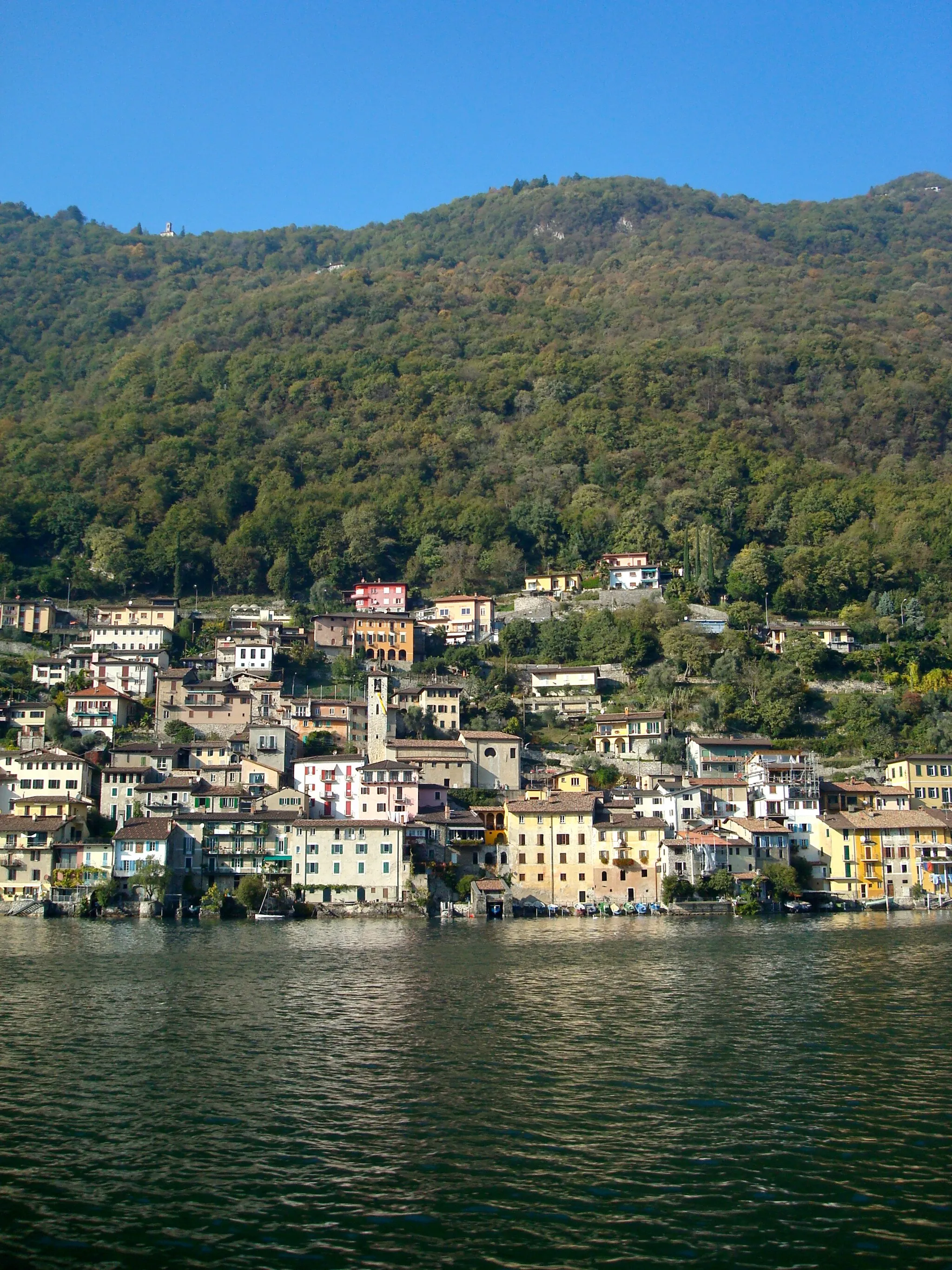 Photo showing: The village of Gandria view of Lake Lugano, Ticino, Switzerland