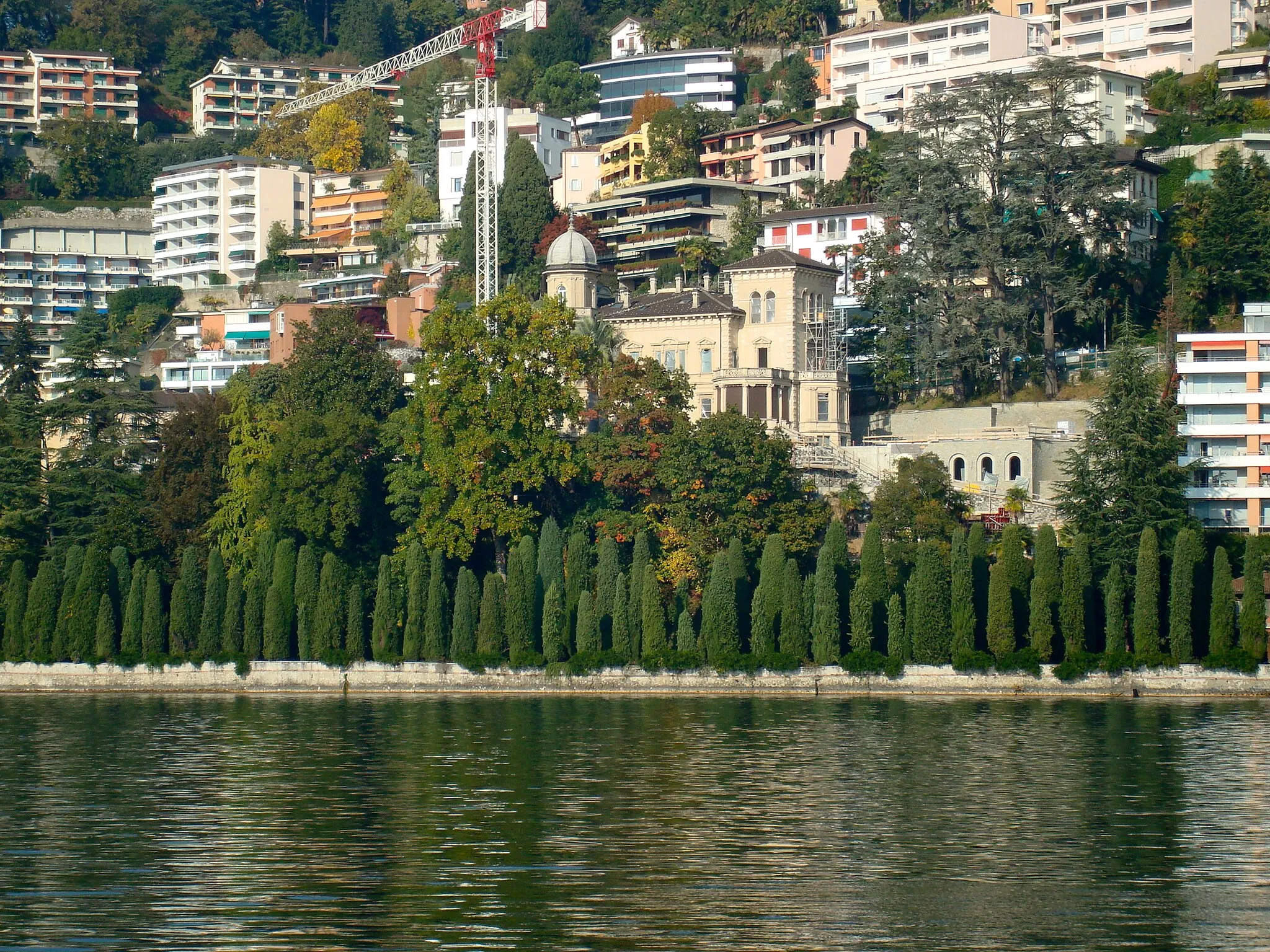 Photo showing: District Castagnola, Lugano, Ticino, Switzerland