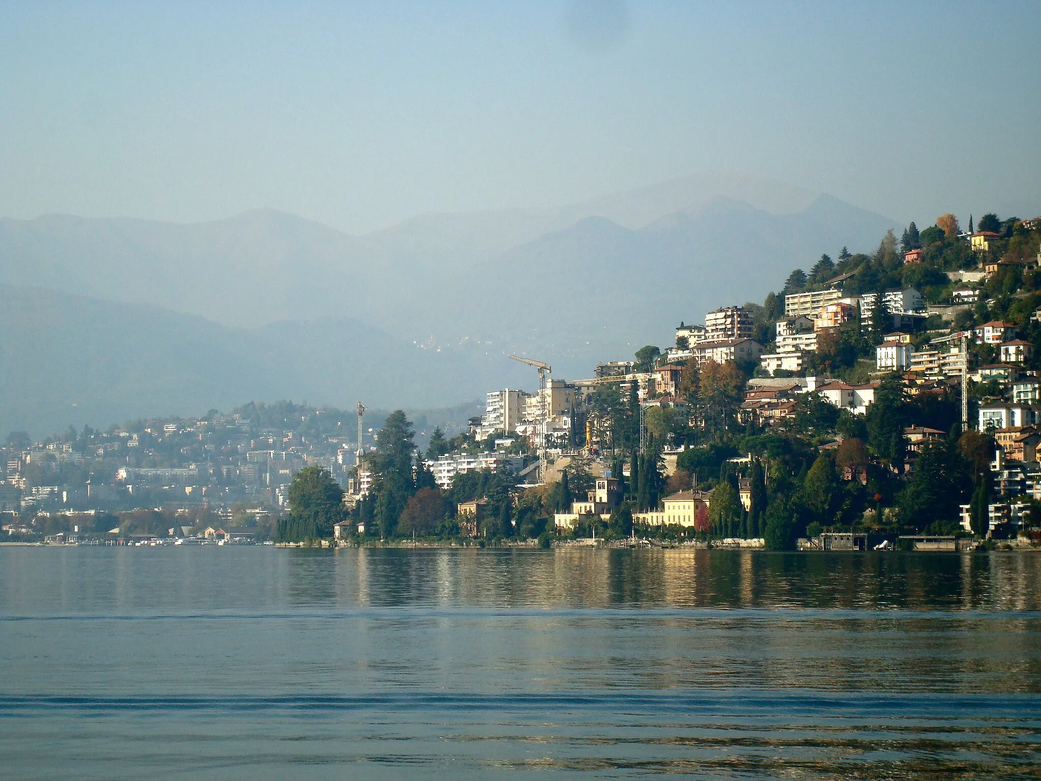 Photo showing: District Castagnola, Lugano, Ticino, Switzerland