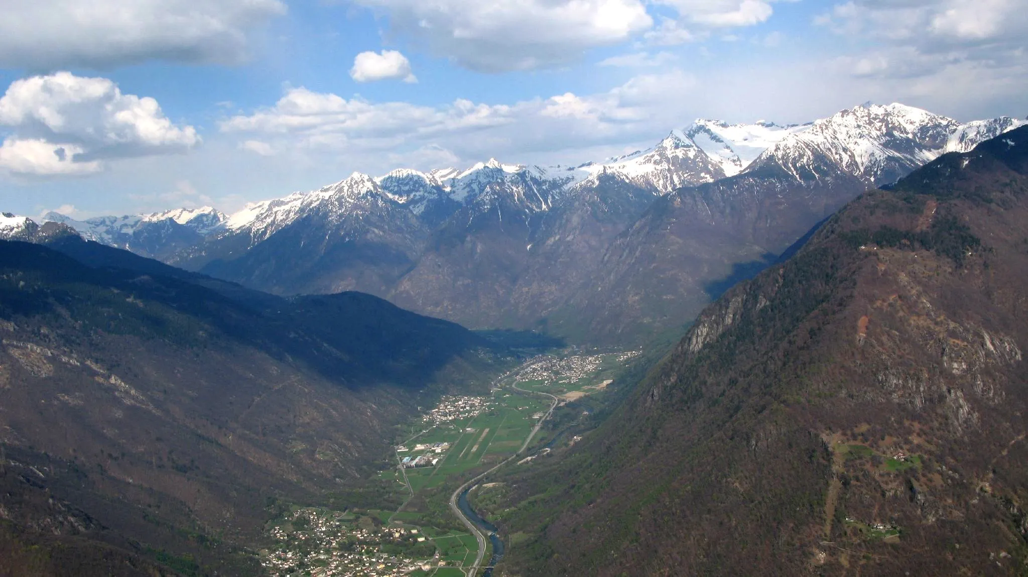 Photo showing: Roveredo,San Vittore,Lumino.