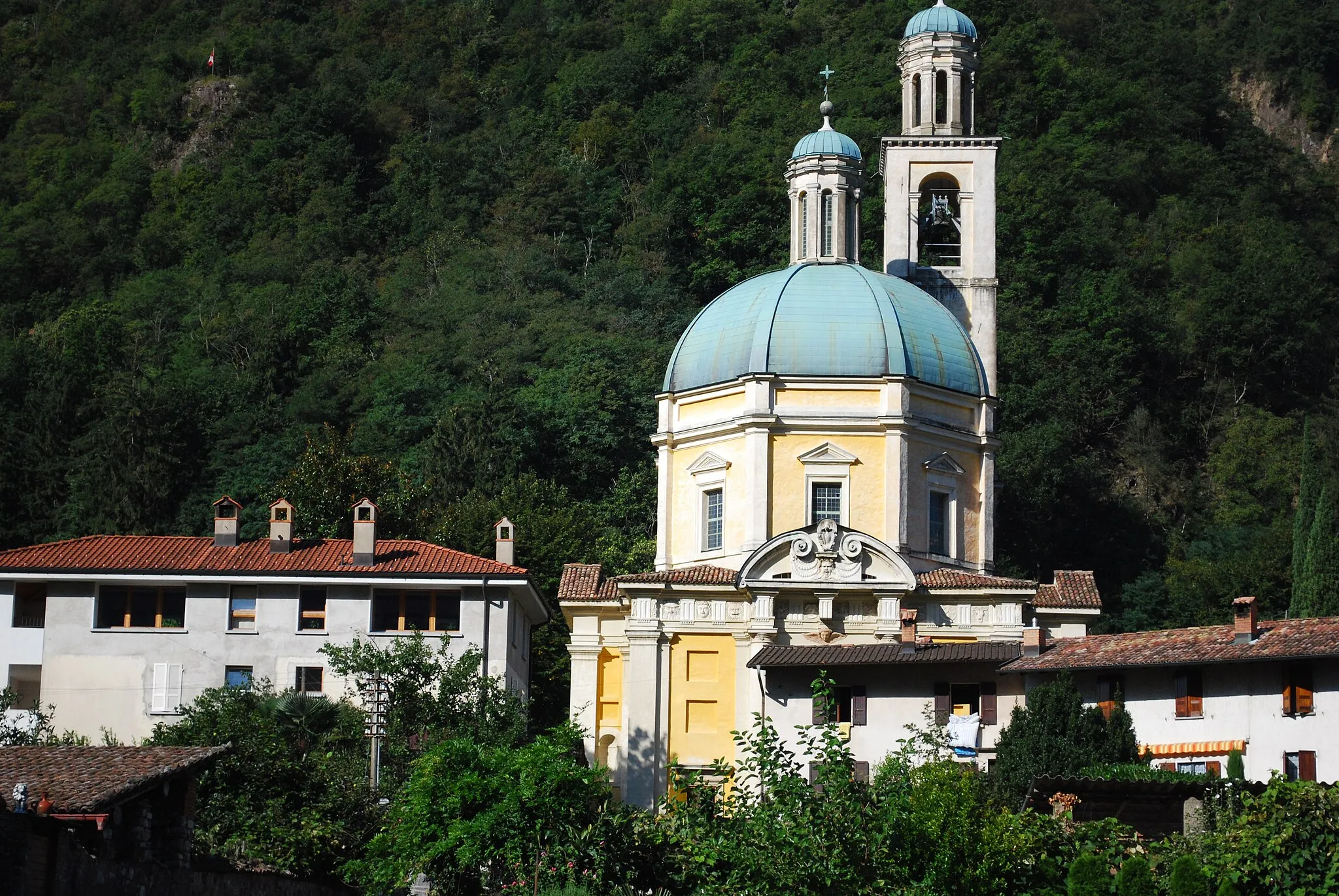 Photo showing: Chiesa di Santa Croce, Riva San Vitale