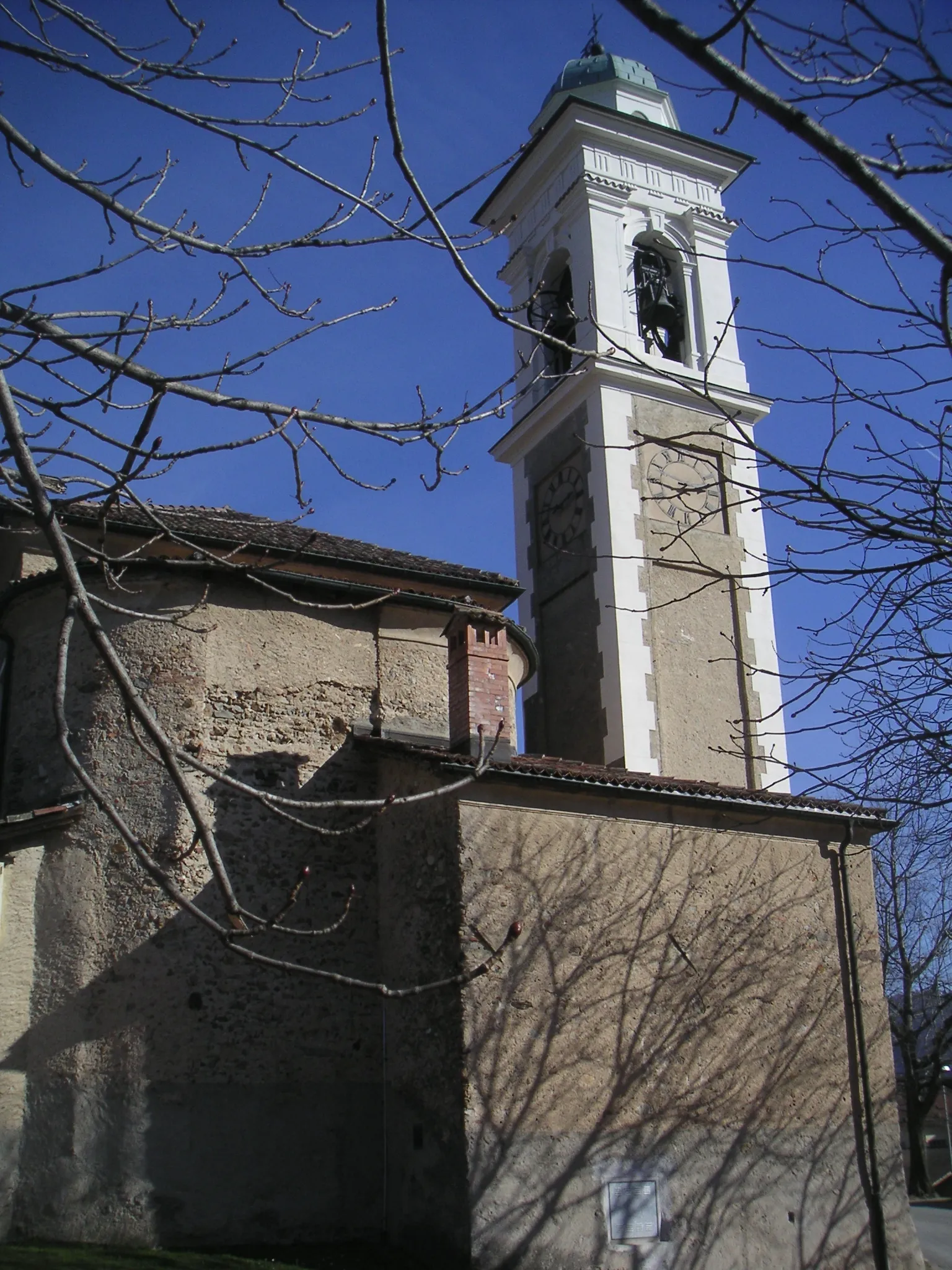 Photo showing: Cureglia (CH) La Chiesa