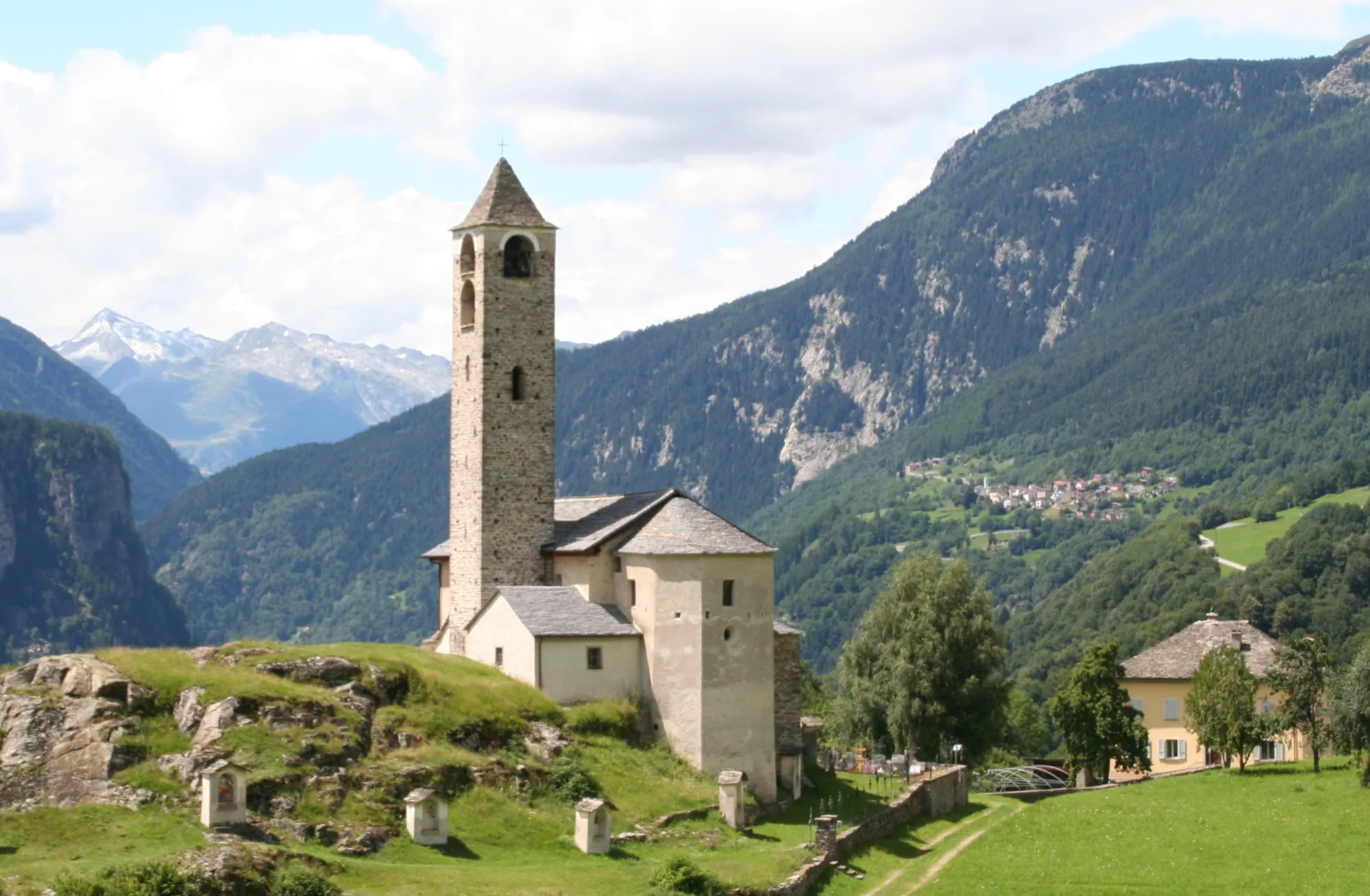 Photo showing: de:Kirche Santi Lorenzo e Agata