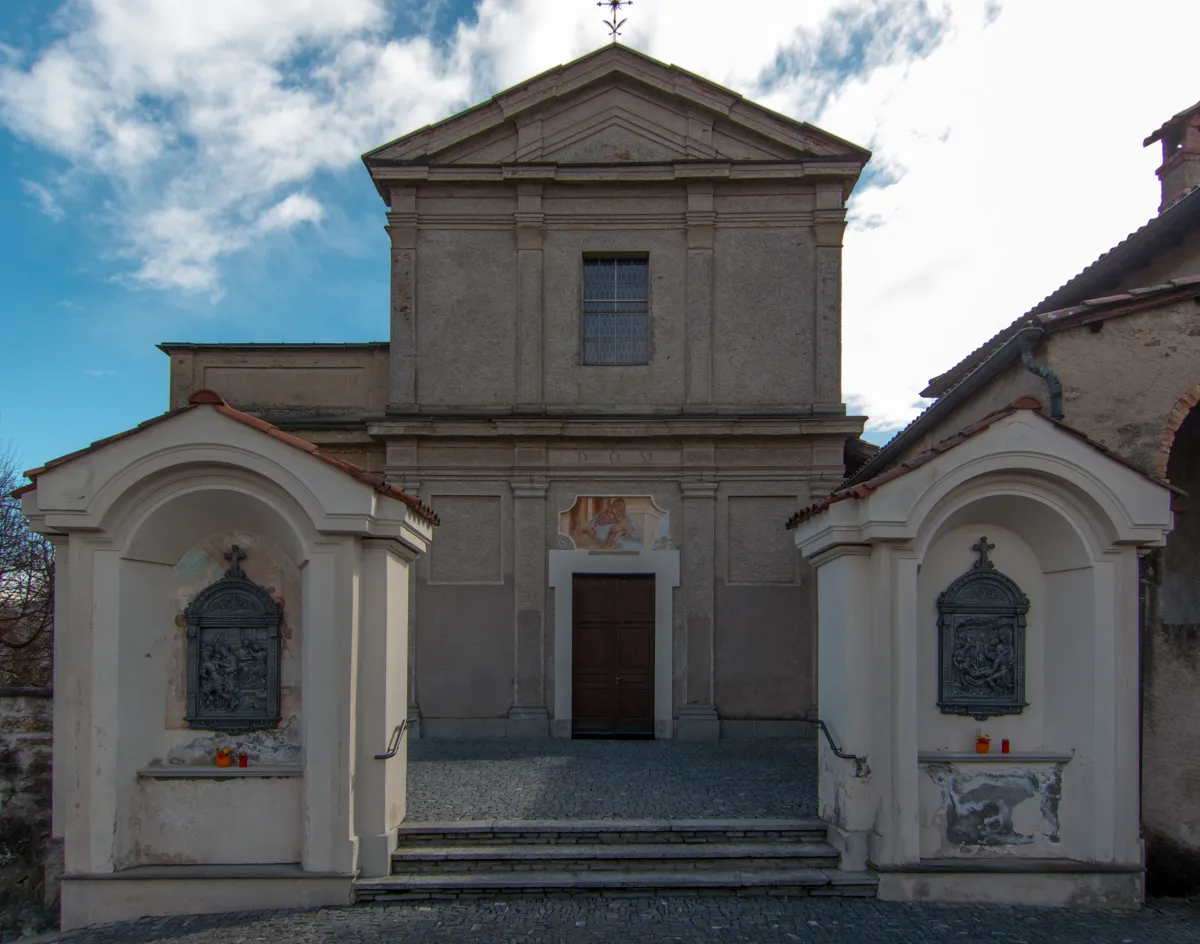 Photo showing: Chiesa dei Santi Quirico e Giulitta in Biogno, Breganzona, Lugano