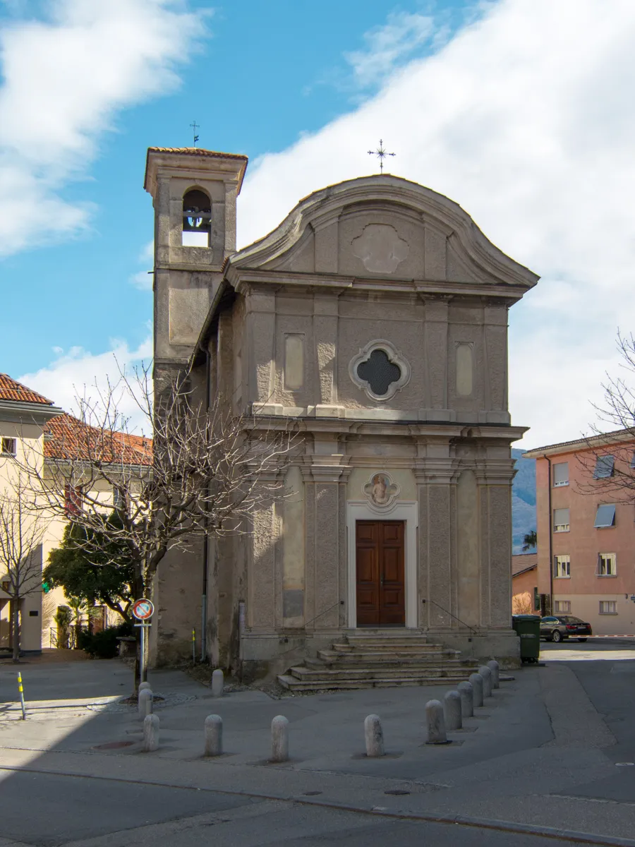 Photo showing: Oratorio di San Sebastiano in Breganzona, Lugano