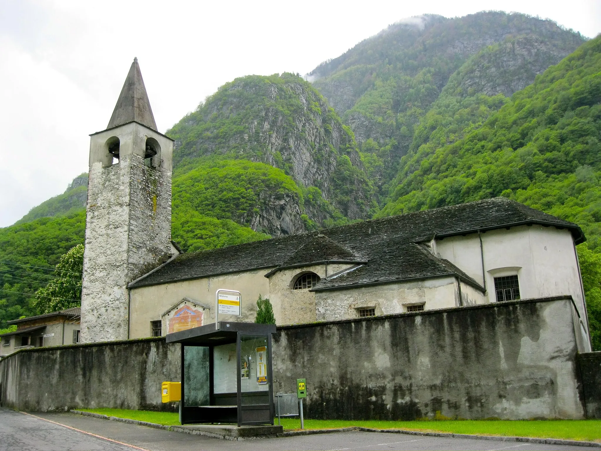 Photo showing: Chiesa di San Vittore il Moro a Moleno