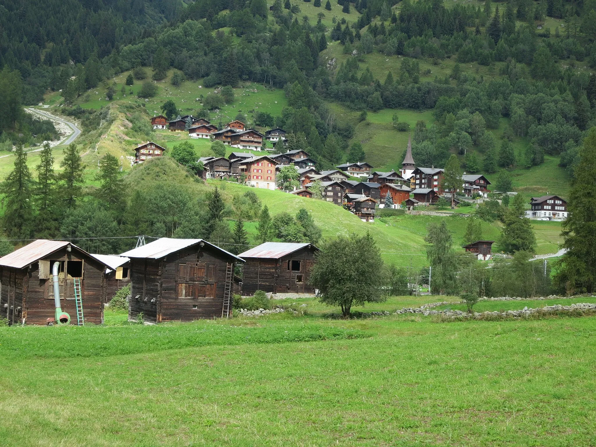 Photo showing: Biel, Grafschaft VS, Schweiz