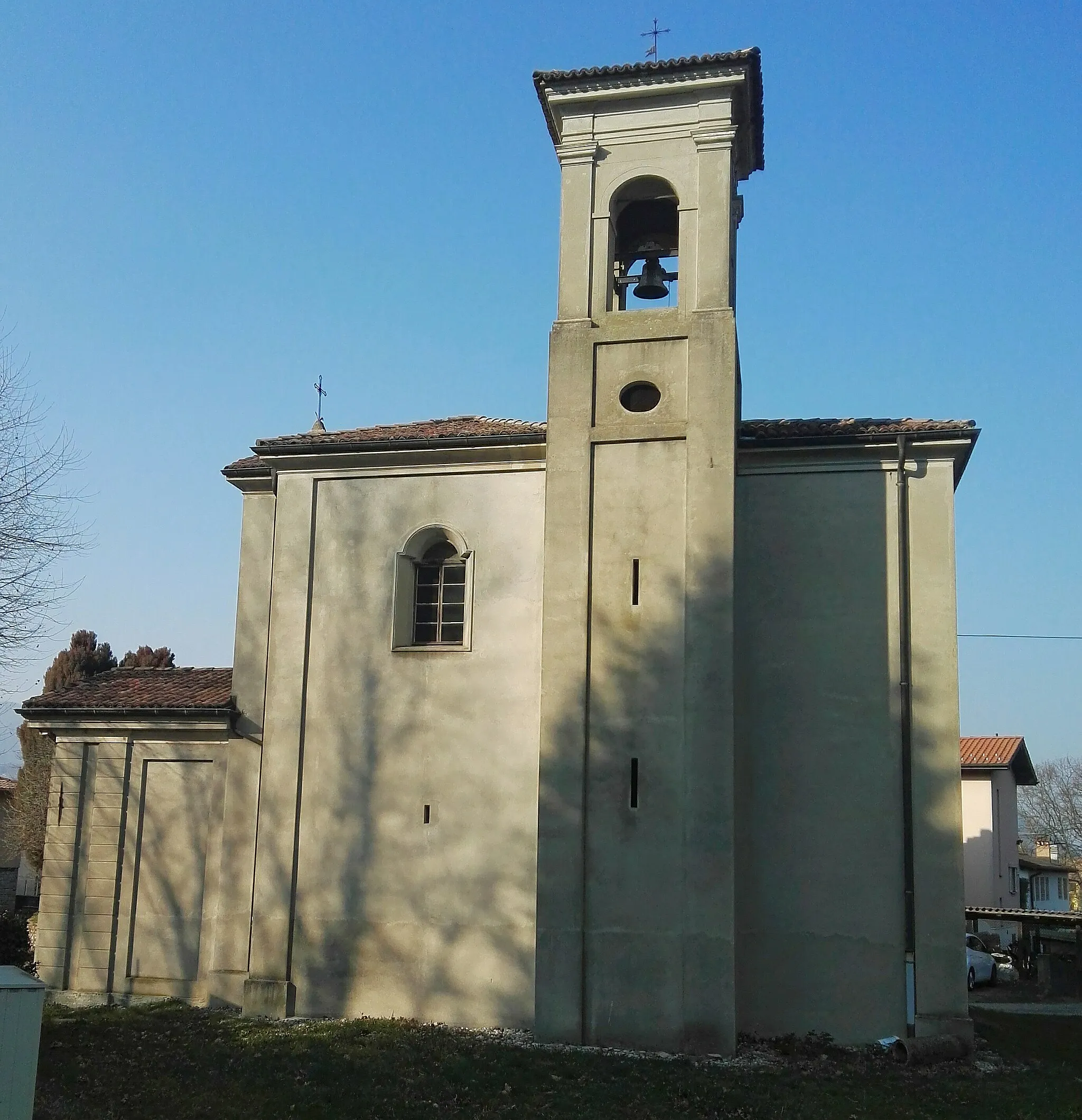 Photo showing: Oratory B.V. in Boscherina (Novazzano)