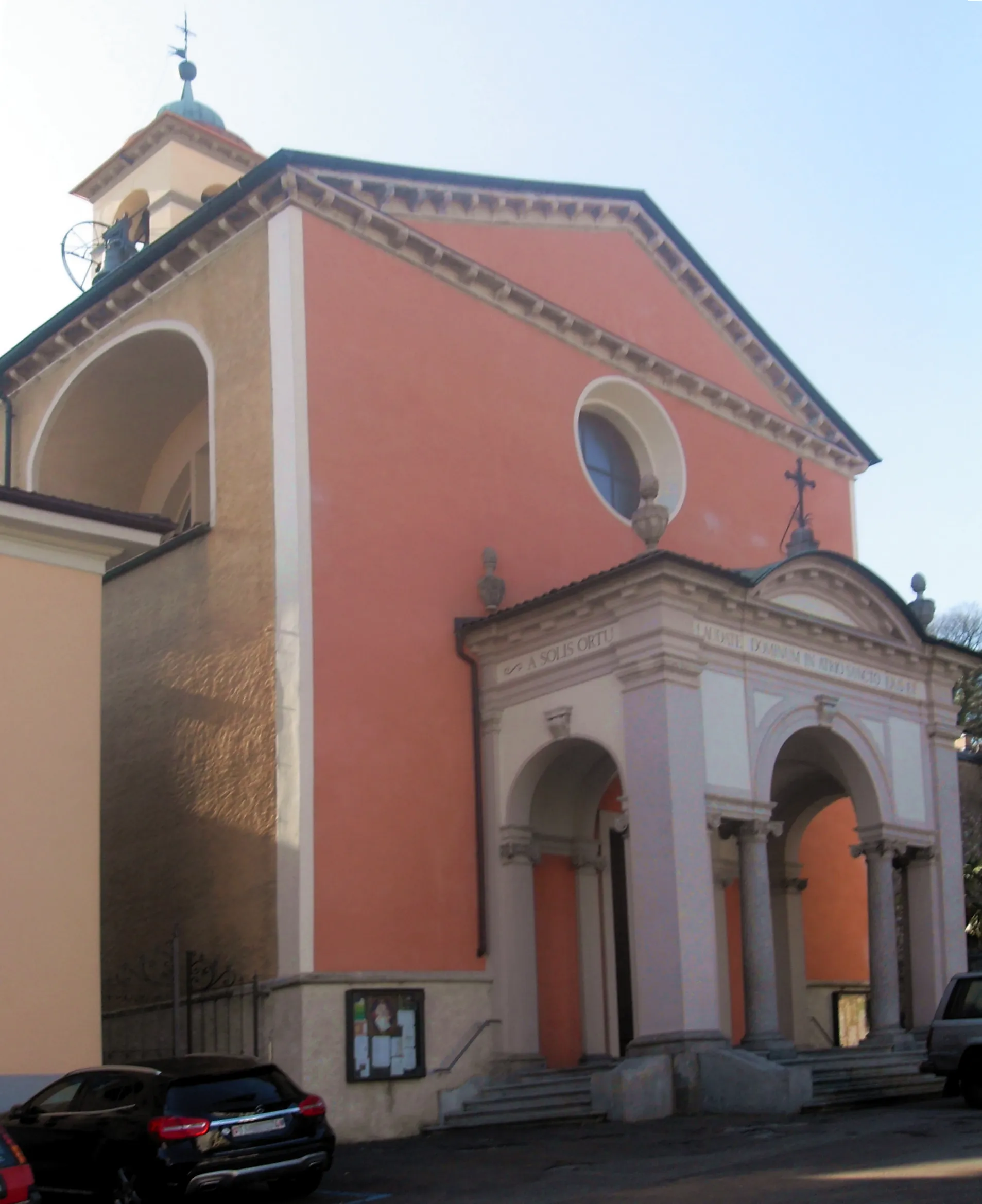 Photo showing: La chiesa_dei_Santo_Giacomo_e_Cristoforo_martire a Stabio, Ticino, Svizzera
