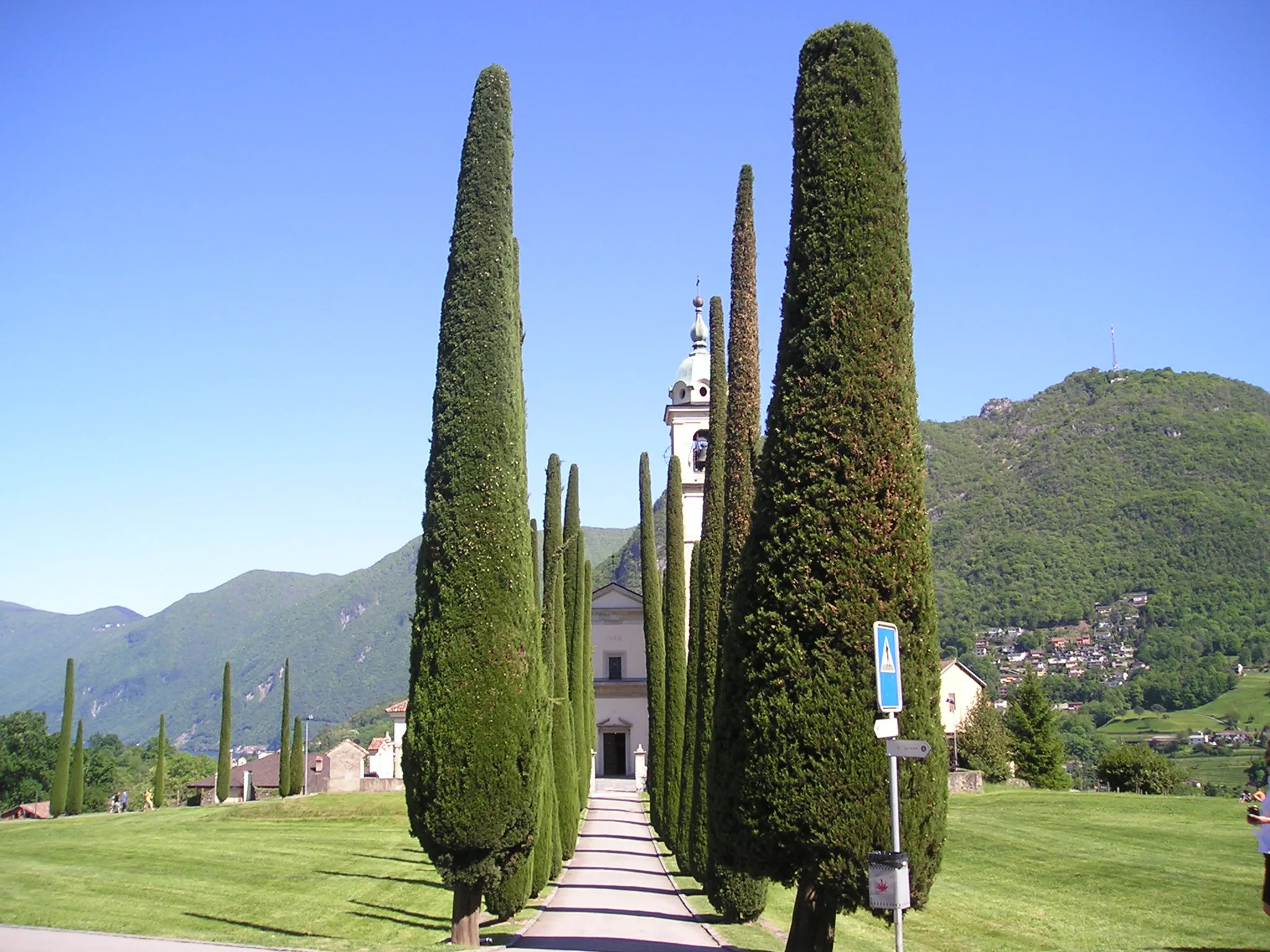 Photo showing: Chiesa di Sant'Abbondio a Gentilino (Collina d'Oro, Svizzera)