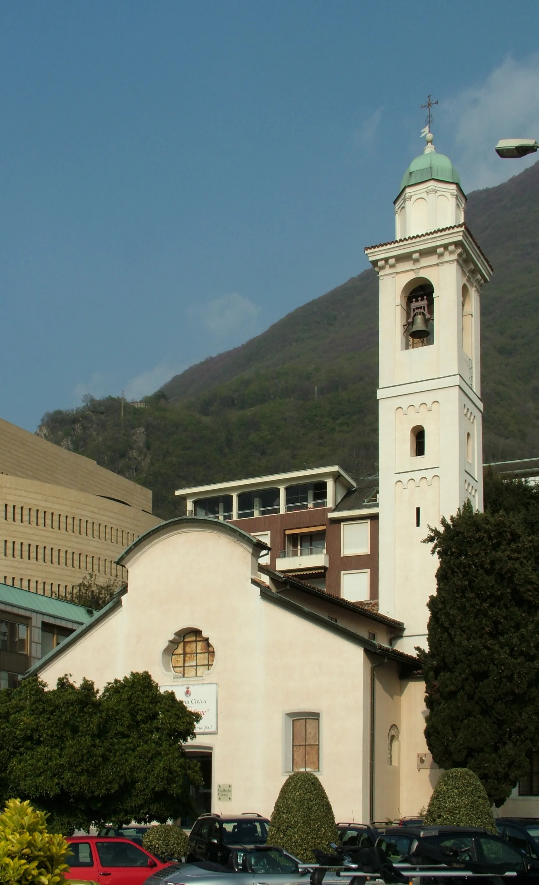 Photo showing: Campione d'Italia: la chiesa parrocchiale intitolata a San Zenone, vescovo.