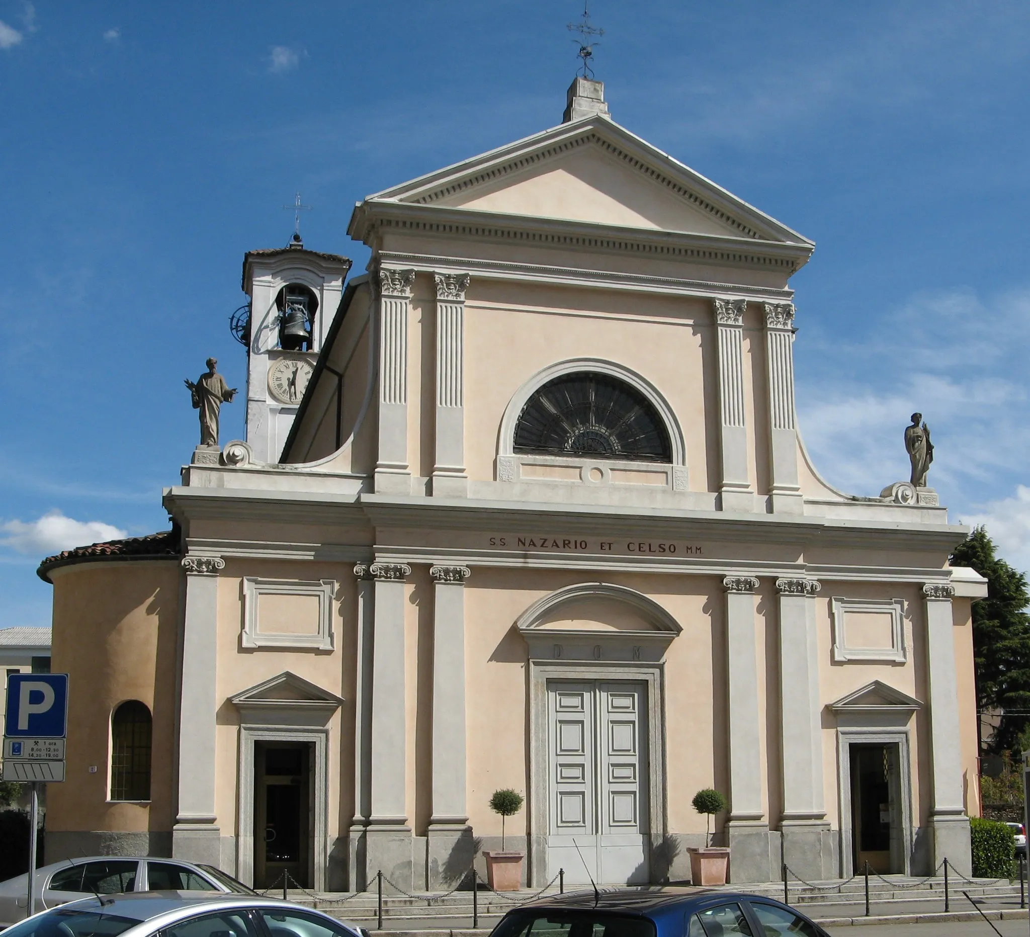 Photo showing: Chiesa dei SS Nazaro e Celso Gallarate (Italy)