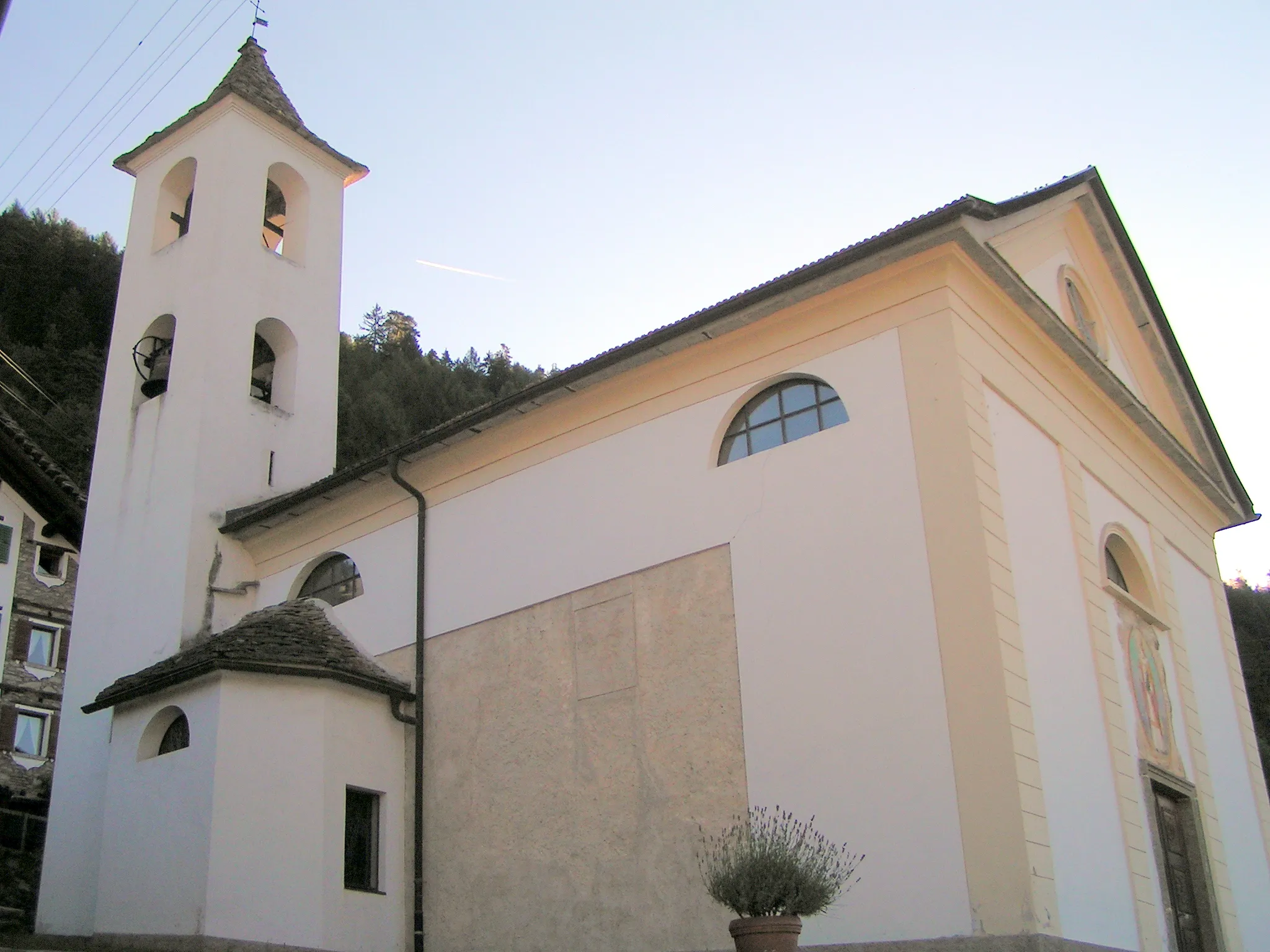 Photo showing: Chiesa parrocchiale di Sant'Atanasio Calpiogna