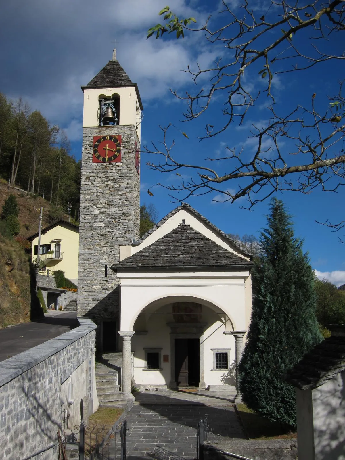 Photo showing: Kirche Camedo