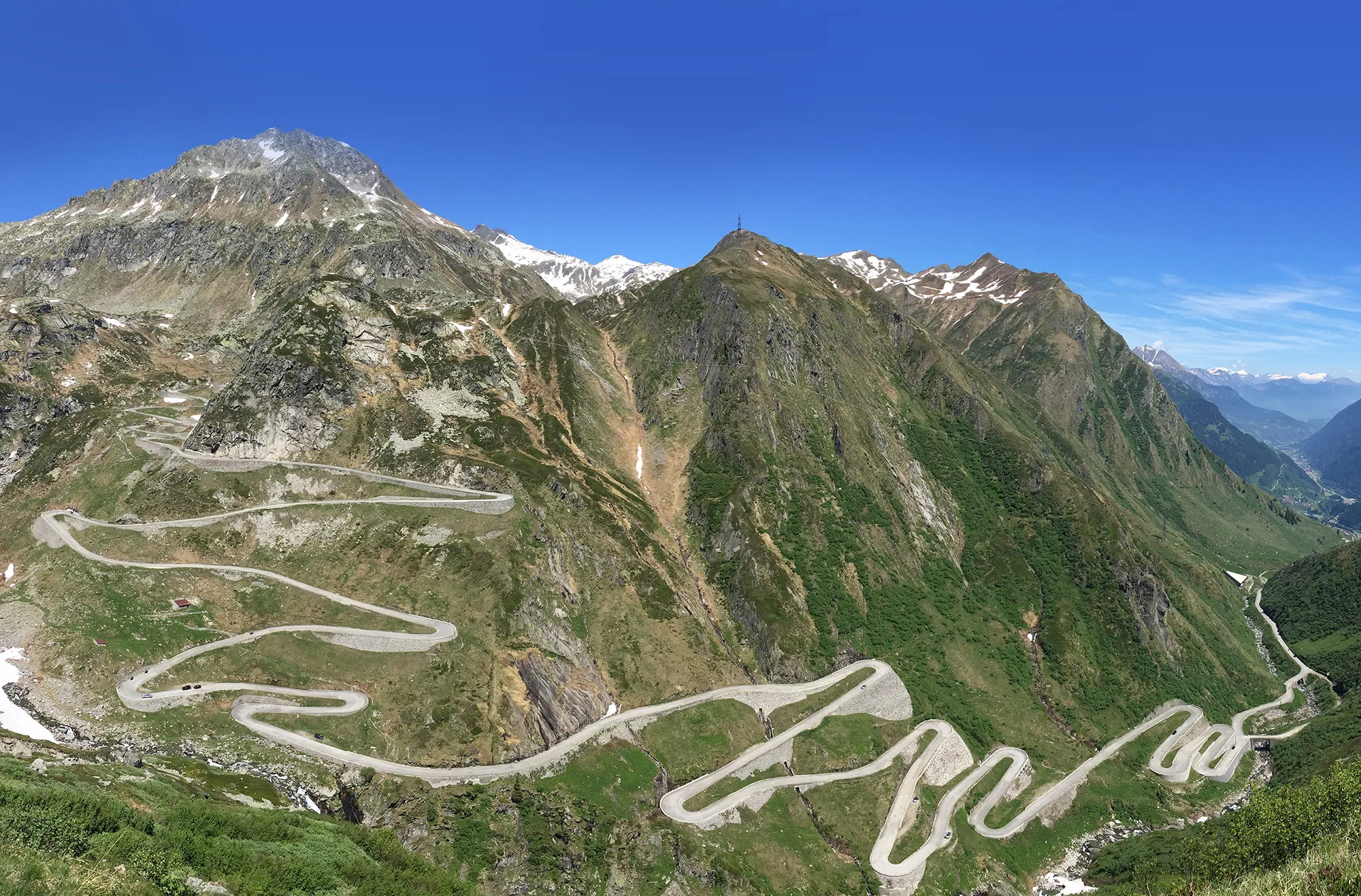 Photo showing: The old road to the St.Gotthard Pass