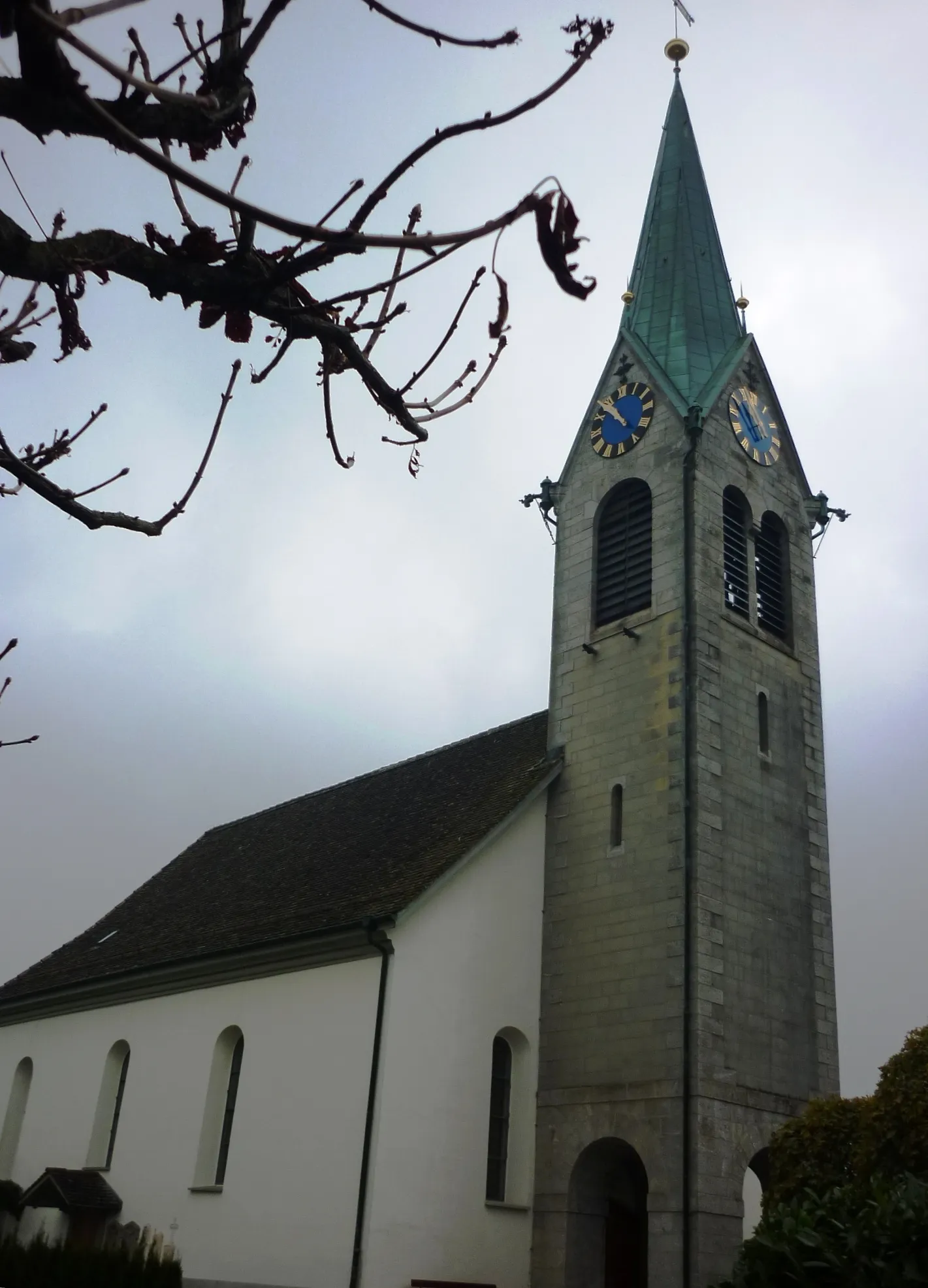 Photo showing: Church, Schönenberg ZH, Switzerland