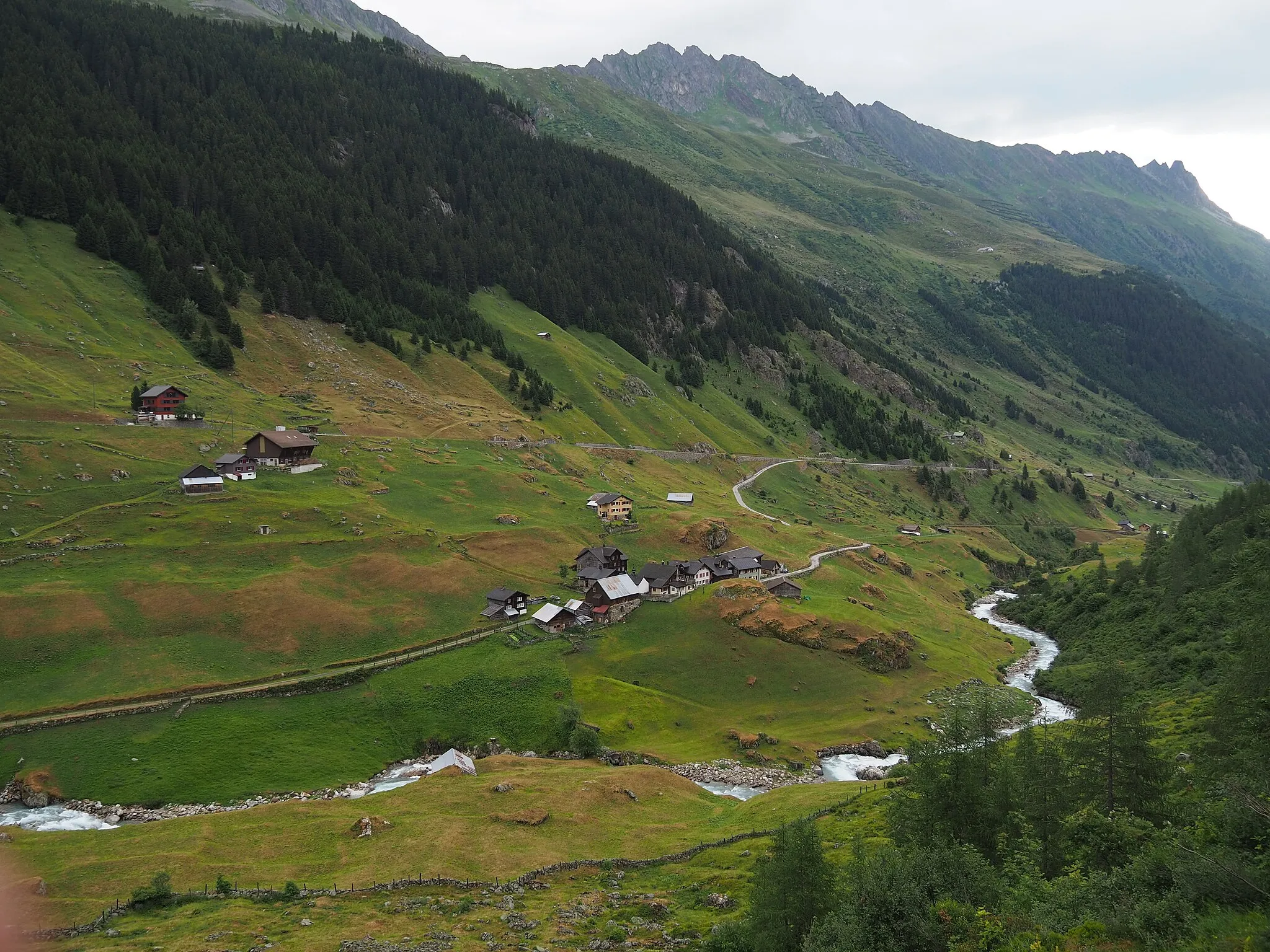 Photo showing: Faernigen, Wassen UR, Schweiz