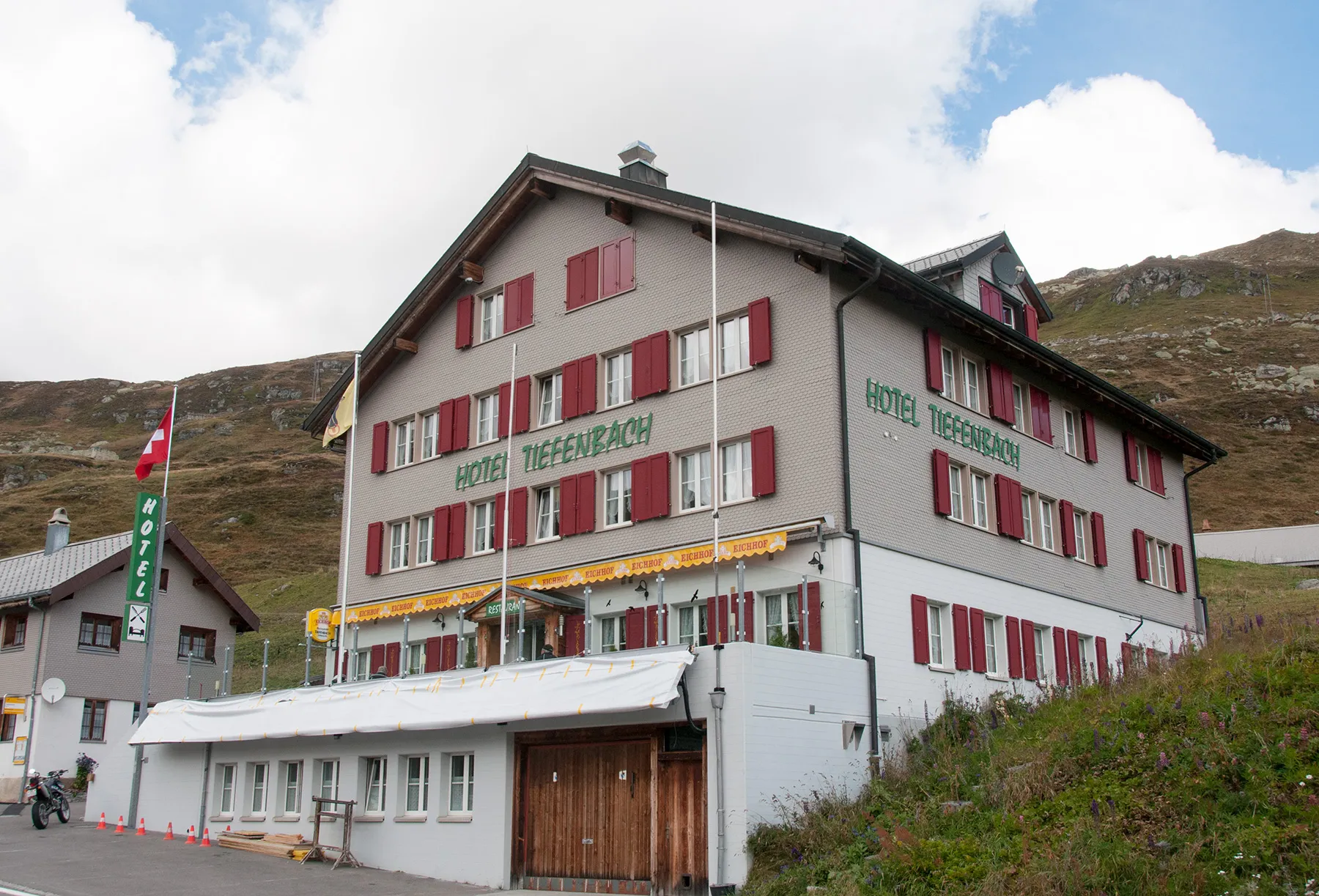 Photo showing: Hotel Tiefenbach, East side