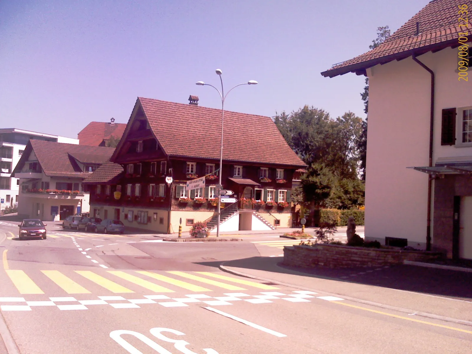 Photo showing: Village centre Littau, canton of Luzern, Switzerland