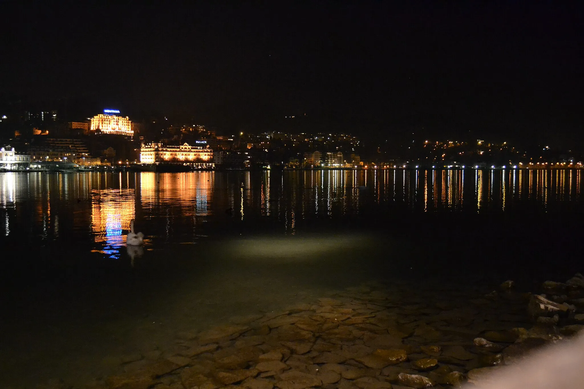 Photo showing: Luzern Night