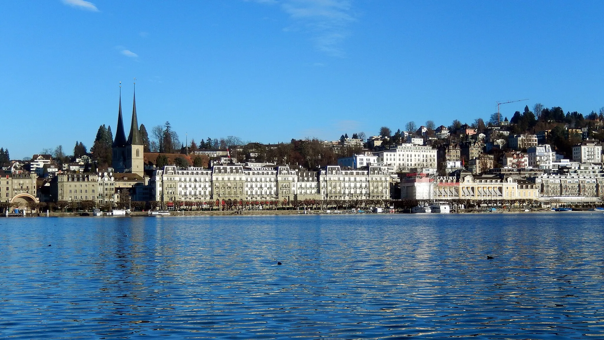 Photo showing: Blick auf Stadt Luzern