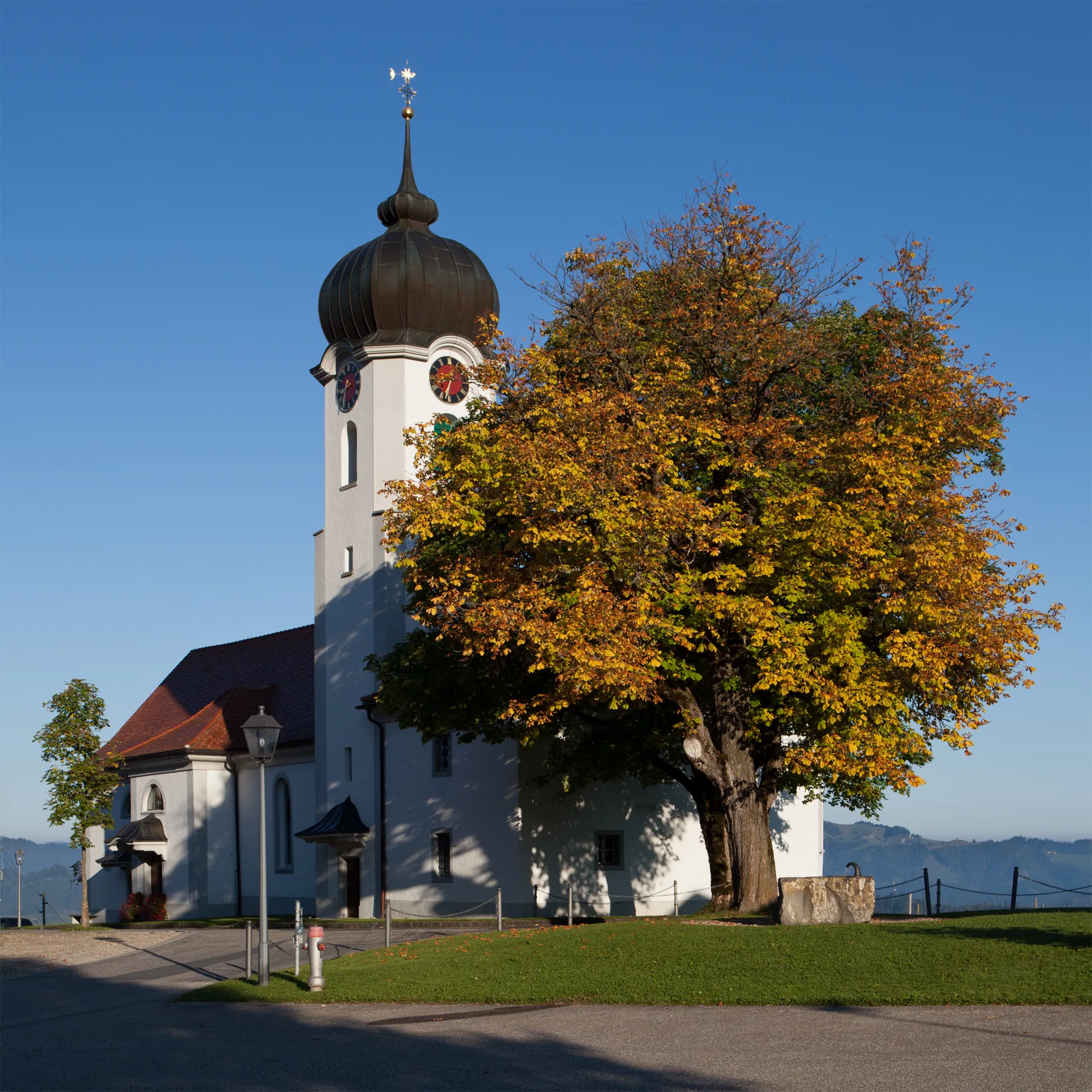 Photo showing: Wallfahrtskirche Heiligkreuz ob Hasle im Entlebuch
