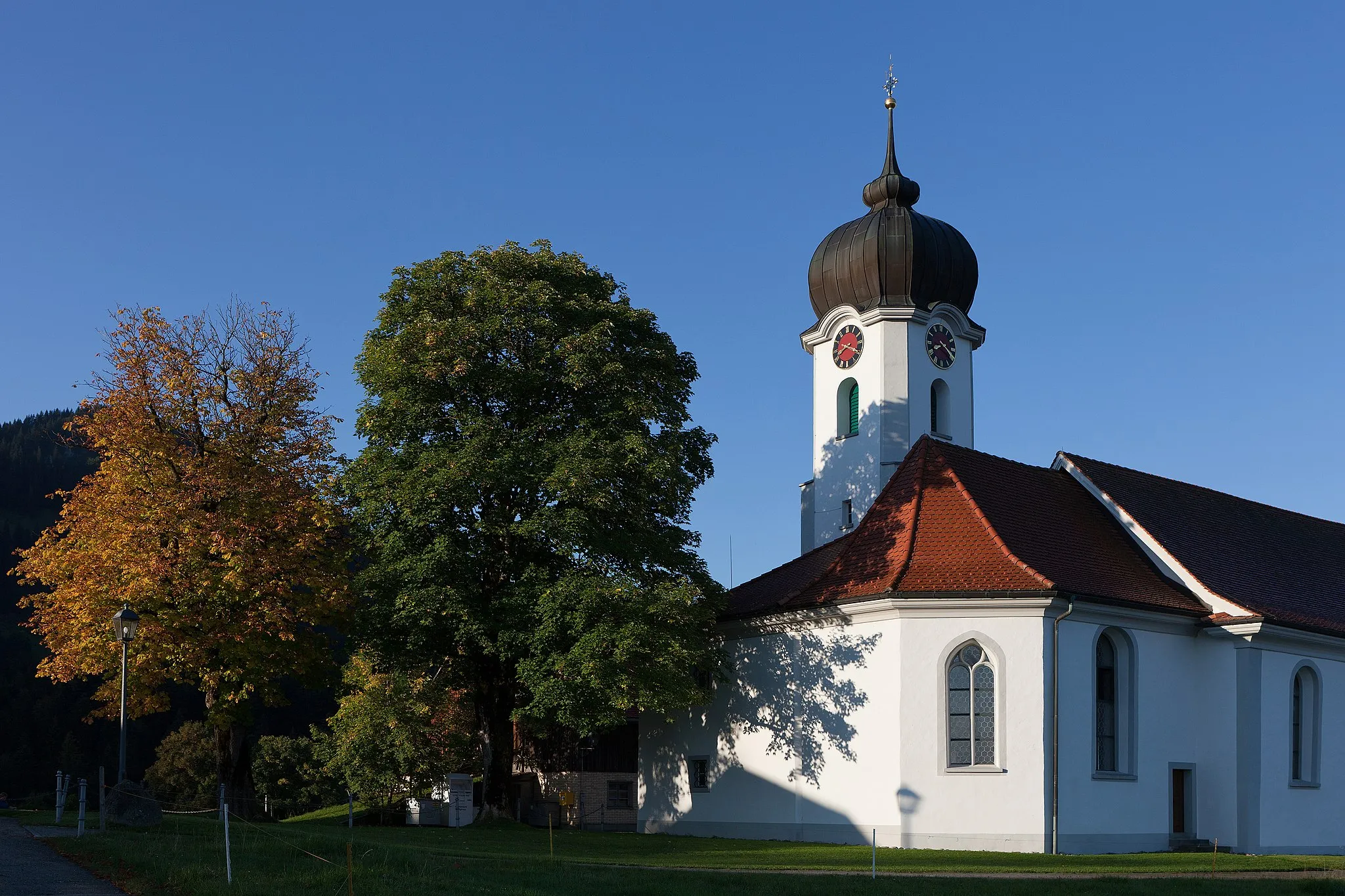 Photo showing: Wallfahrtskirche Hl. Michael in Heiligkreuz ob Hasle (LU) im Entlebuch