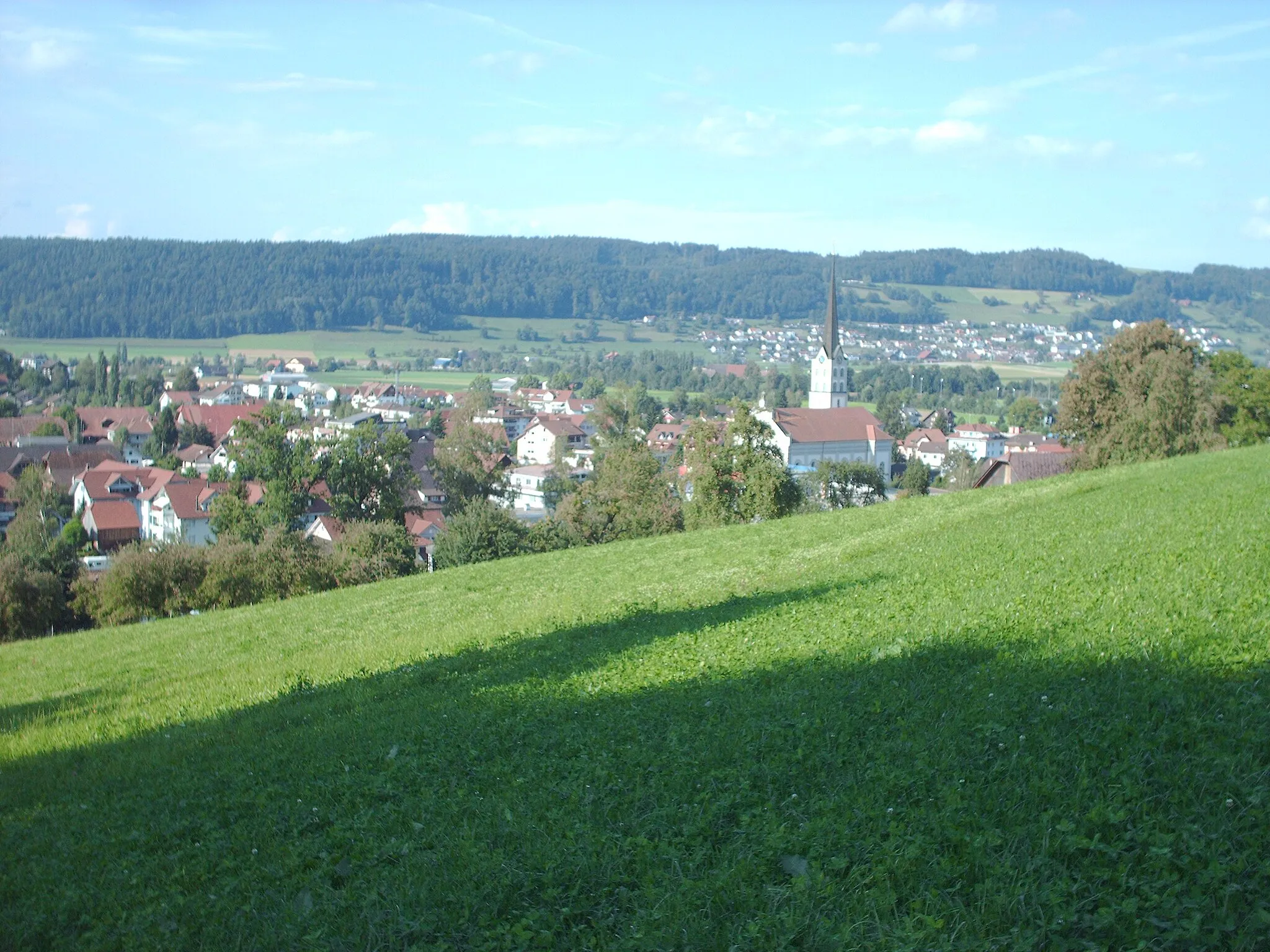 Photo showing: Blick über Schötz