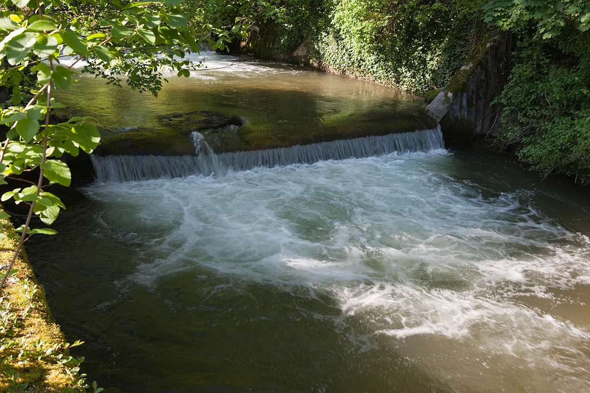 Photo showing: Die Langete in Langenthal