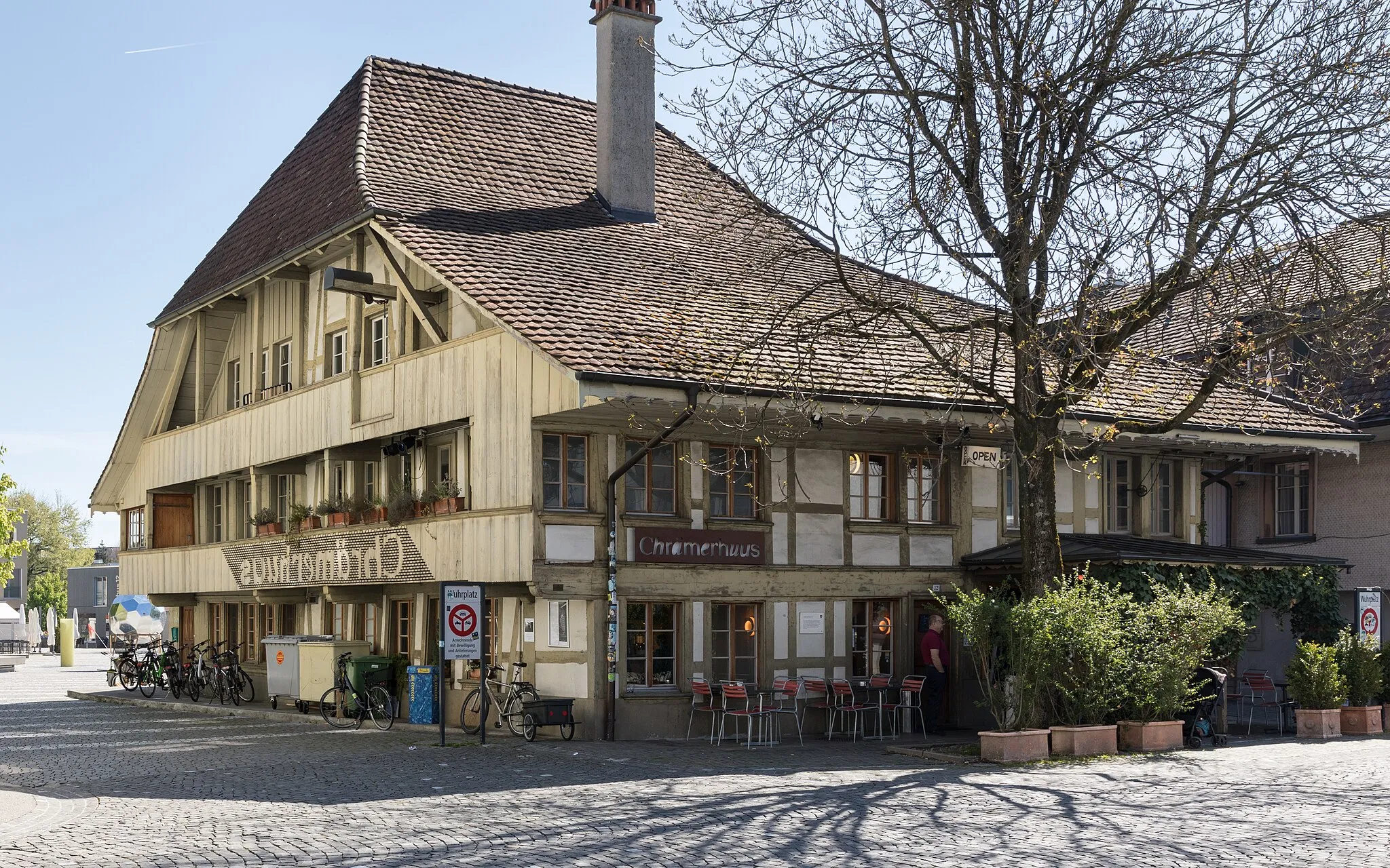 Photo showing: Kulturzentrum und Restaurant "Chrämerhuus" in Langenthal