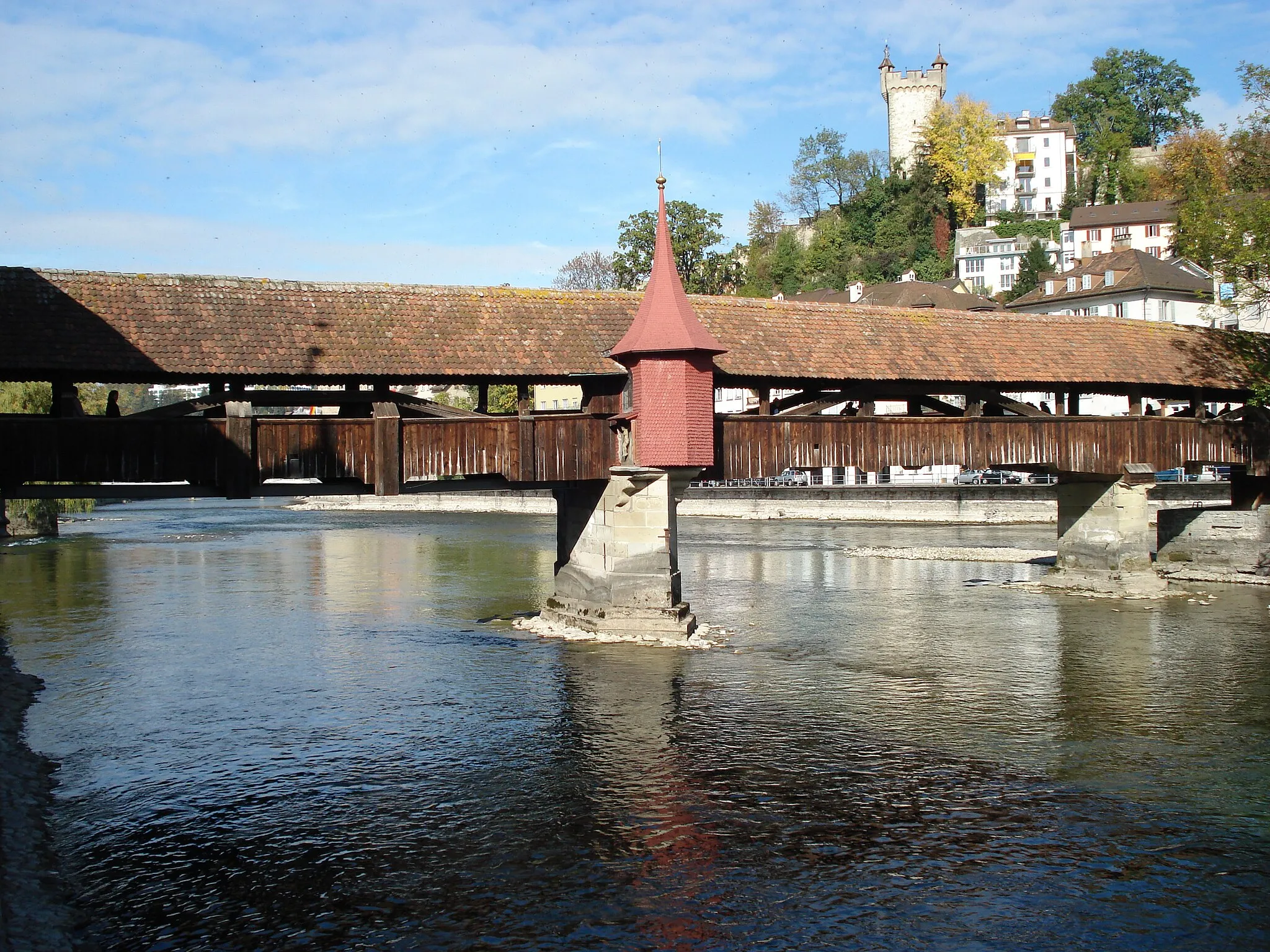 Photo showing: Luzern - Spreuerbrücke (Altstadt)