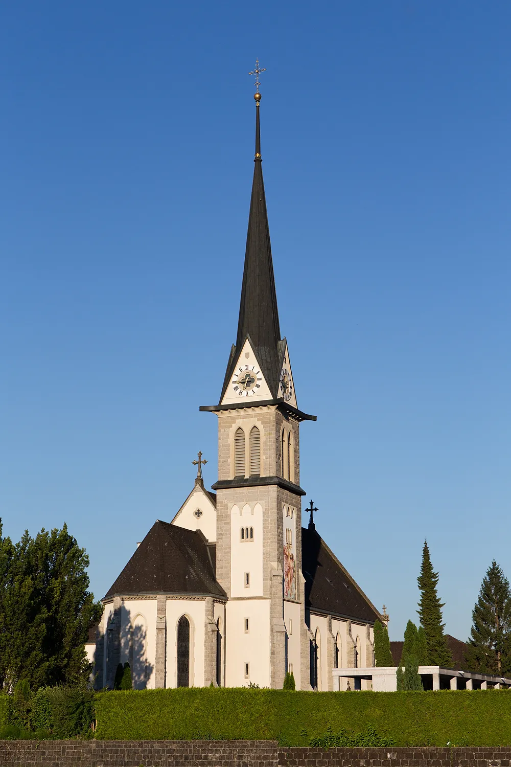 Photo showing: Pfarrkirche St. Anton von Ennetbürgen (NW)