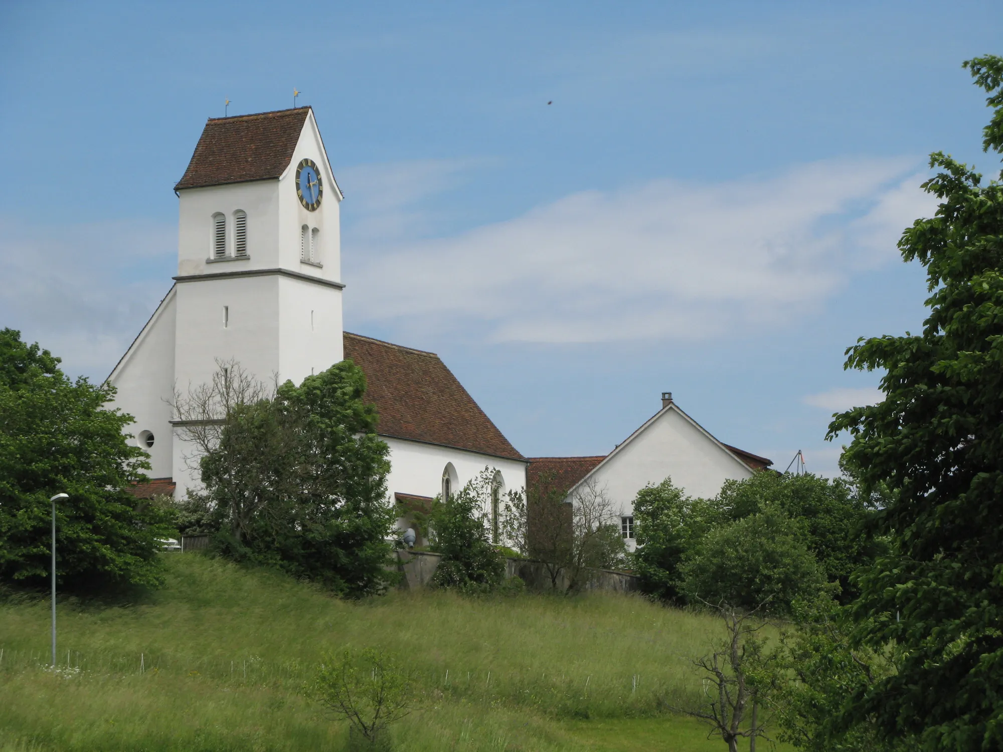 Photo showing: Reformierte Kirche im aargauischen Teil von Erlinsbach