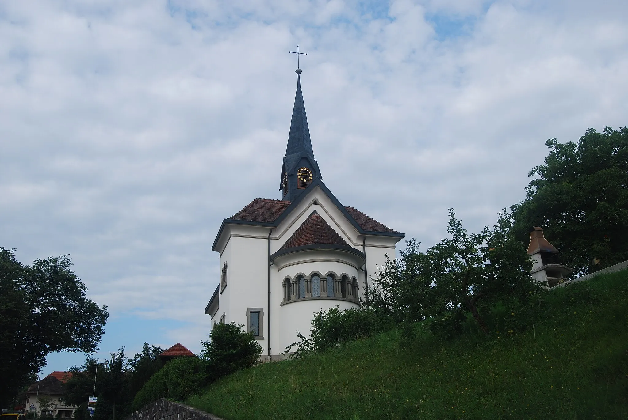 Photo showing: Church of Roggliswil, canton of Luzern, Switzerland