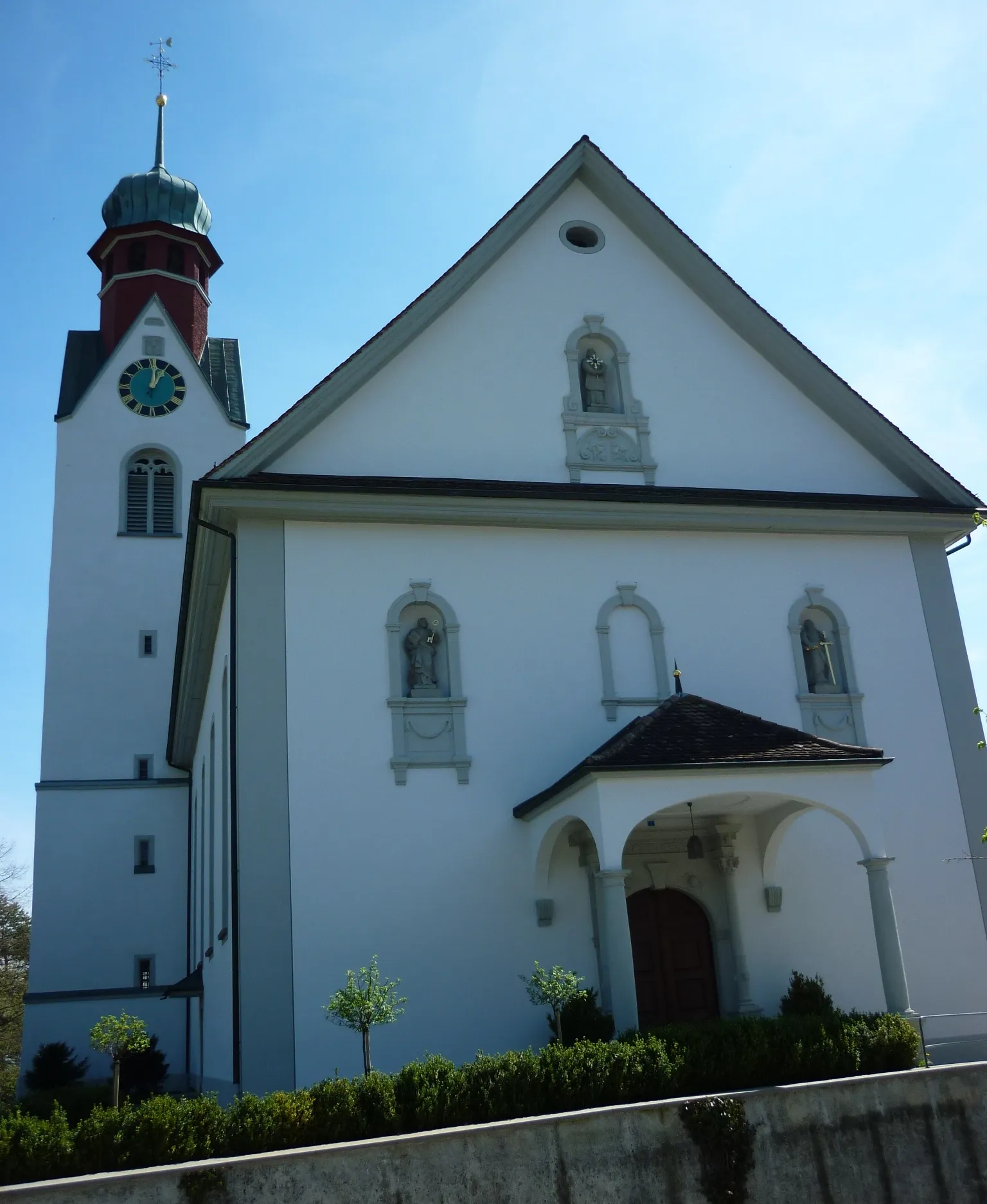 Photo showing: St. Peter and Paul church, Beinwil Freiamt AG, Switzerland