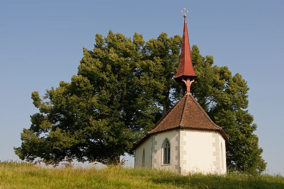 Photo showing: Ludwigskapelle beim Schloss Wyher in Ettiswil LU