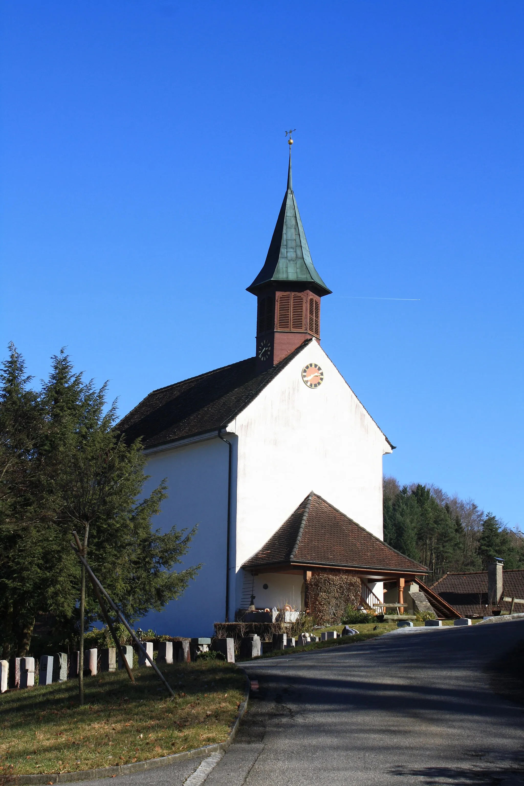 Photo showing: Reformierte Kirche Uerkheim