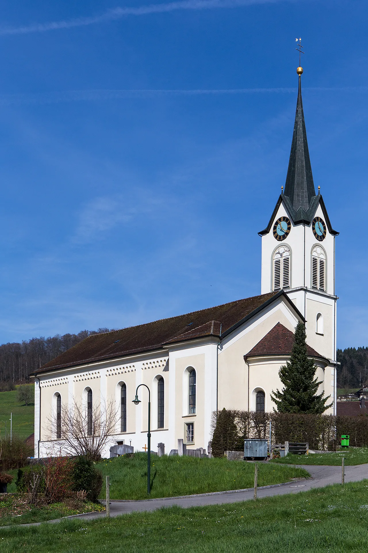 Photo showing: Dorfkirche in Uffikon (Gemeinde Dagmersellen)