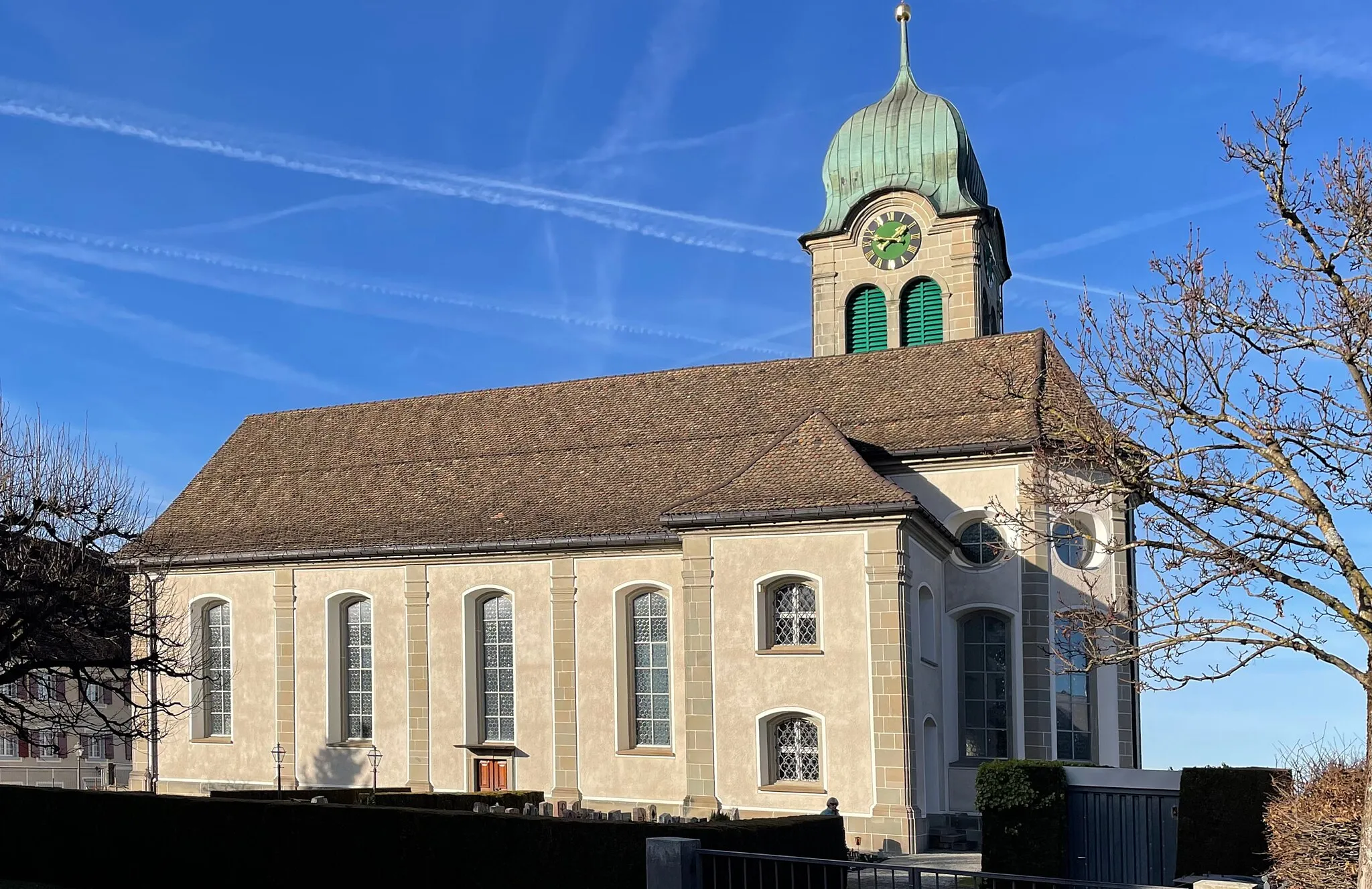 Photo showing: Kath. Pfarrkirche St. Jakobus in Feusisberg