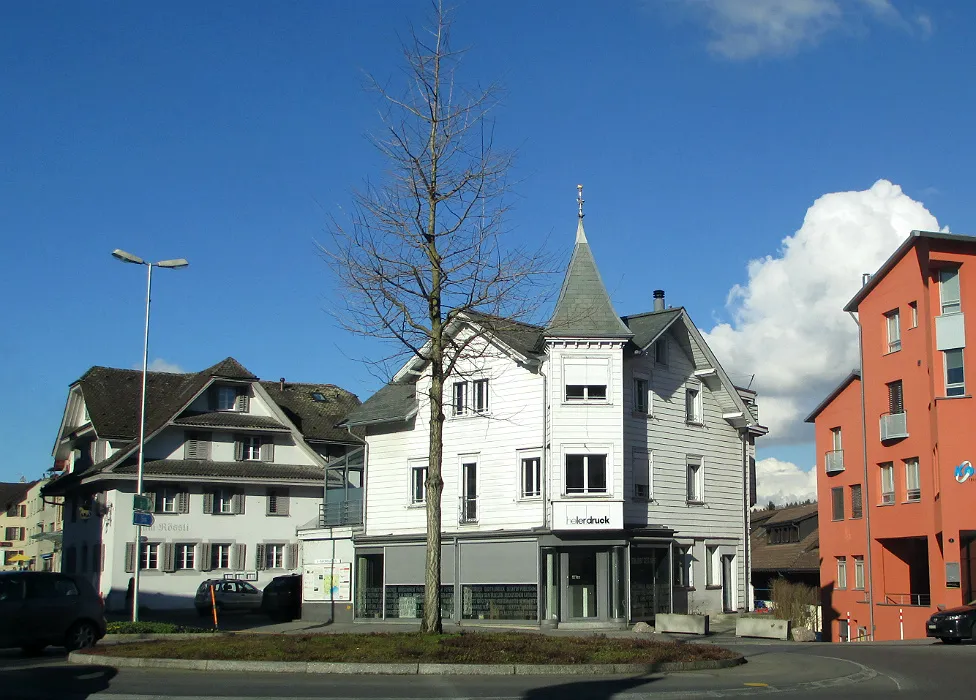 Photo showing: Dorfkern von Cham ZG
