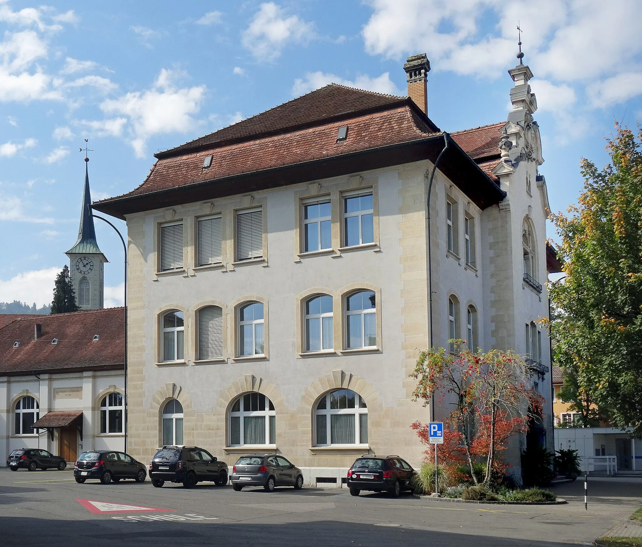 Photo showing: Gemeindehaus in Menziken, Switzerland.