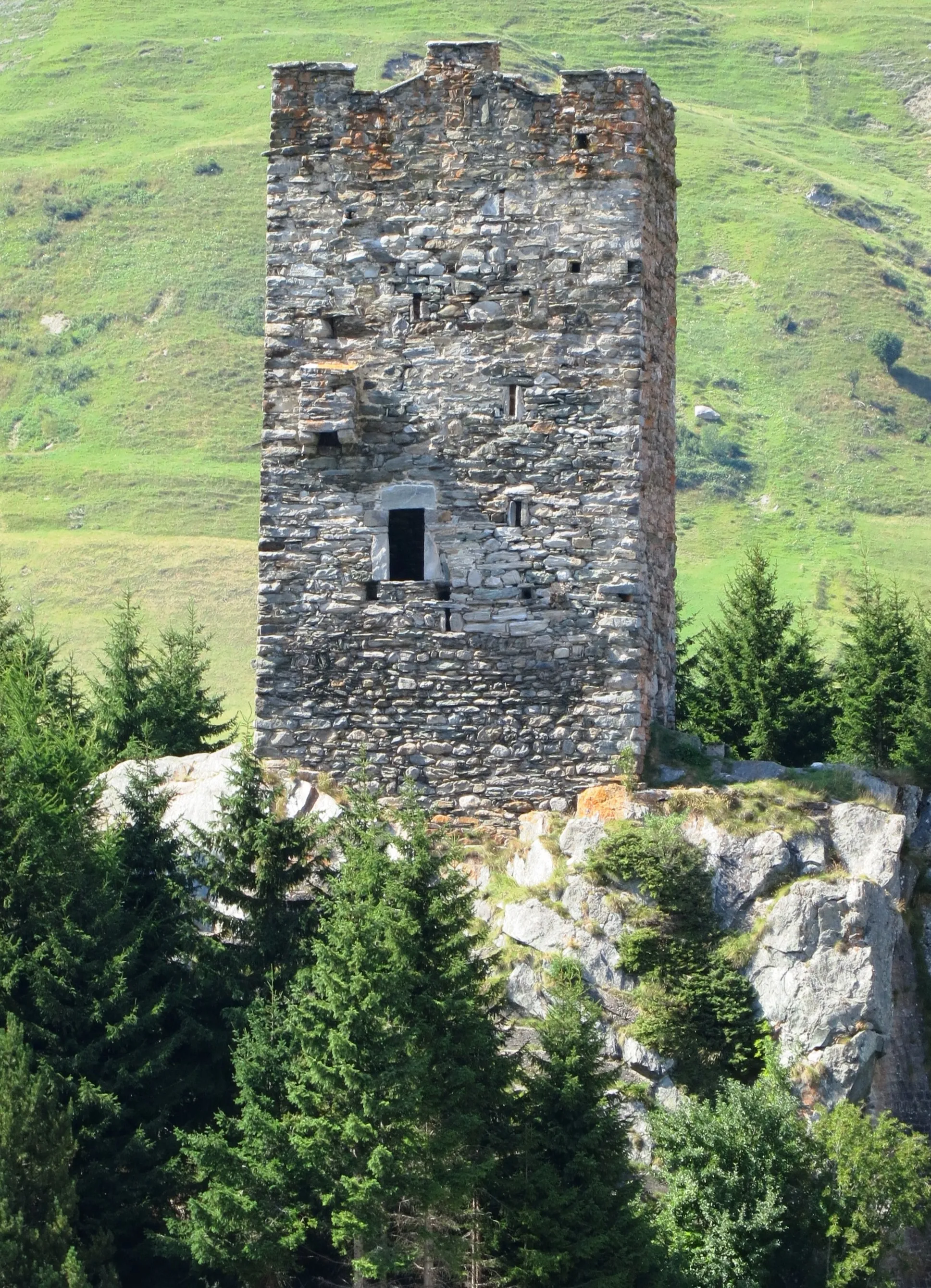 Photo showing: Turm, Hospental UR, Schweiz