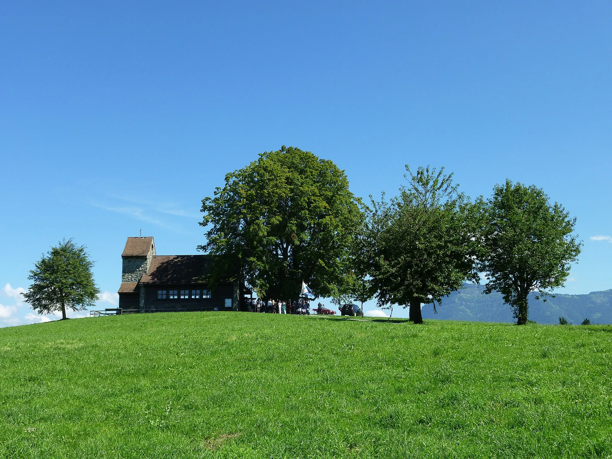 Photo showing: de:Kapelle Michaelskreuz:

Innenraum