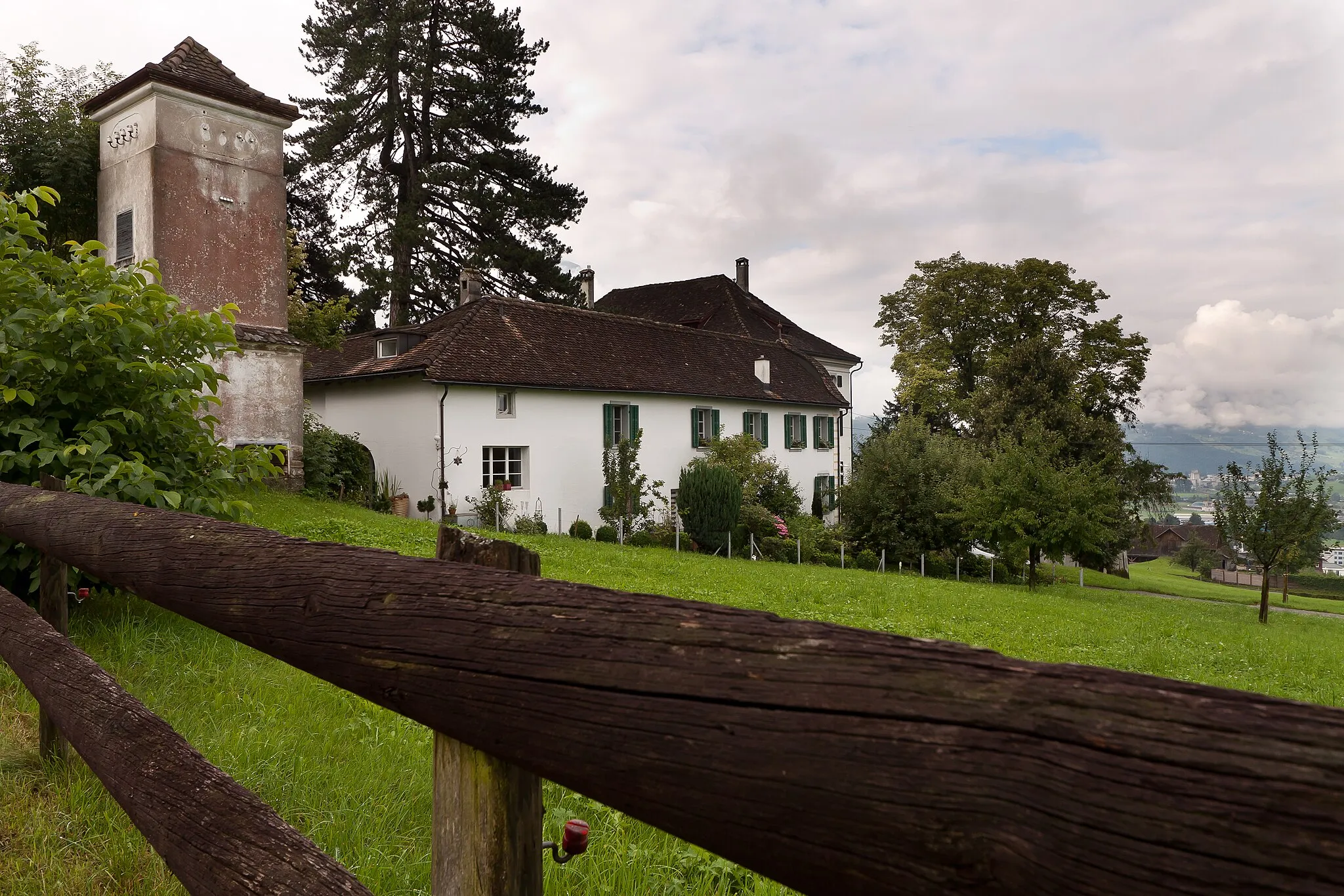 Photo showing: Maihof, Palais Nideröst, Schlagstrasse, Schwyz