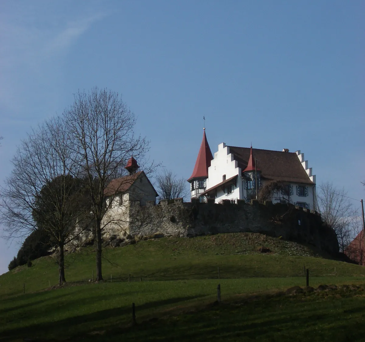 Photo showing: Schloss Wartensee, Kt. Luzern, CH